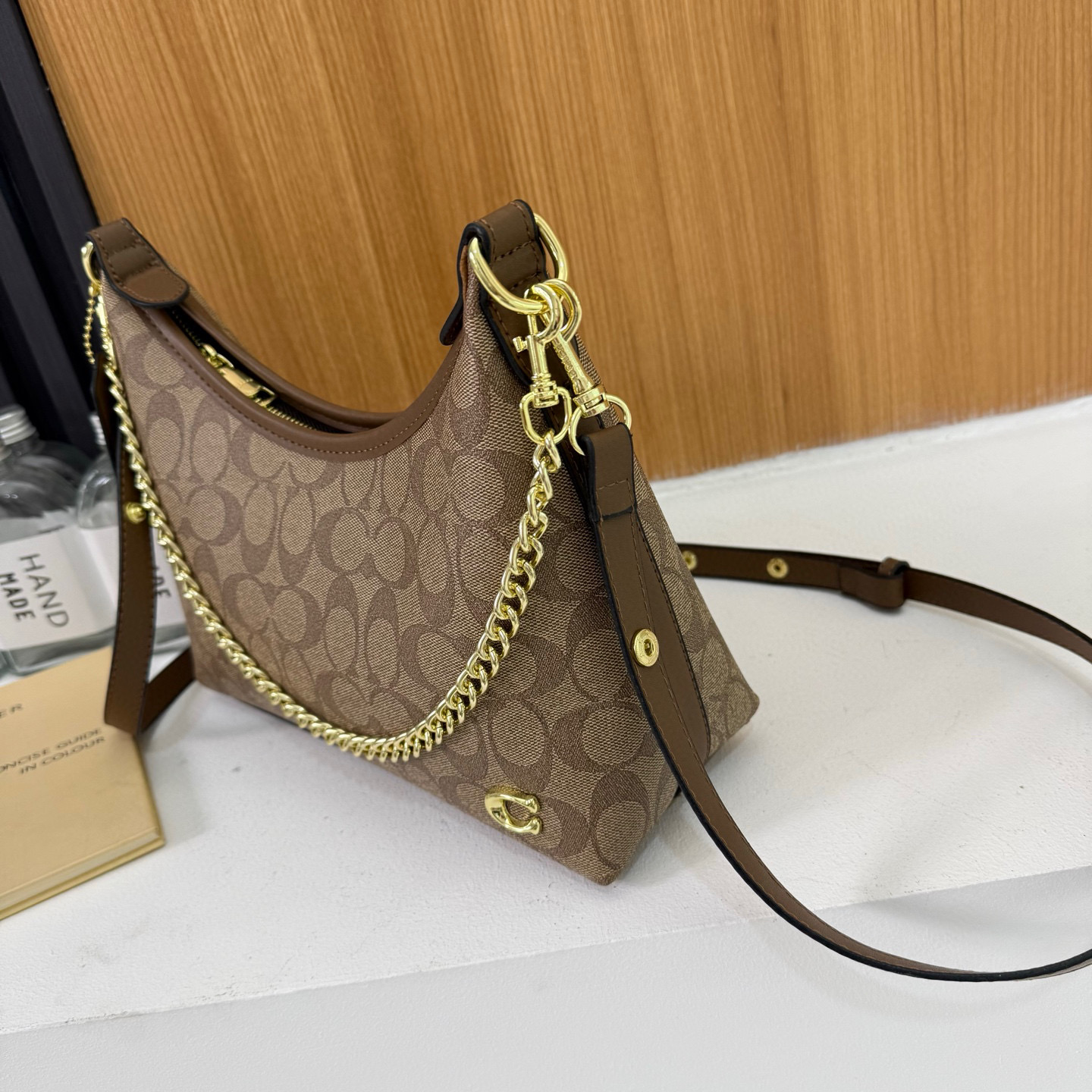 34$ coach 7706 tote pu size 27x22x10 cm 011590 DX728 gallery