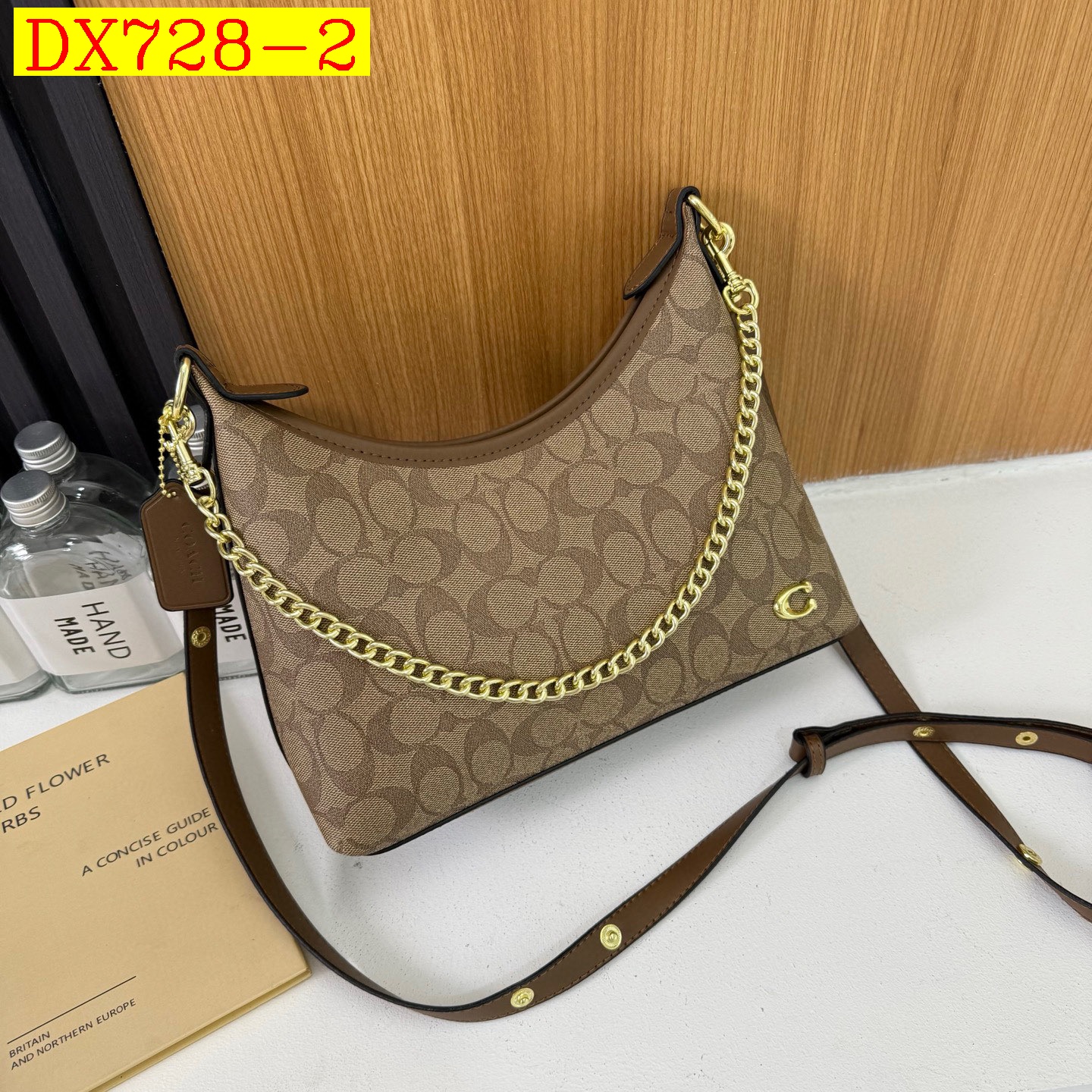 34$ coach 7706 tote pu size 27x22x10 cm 011590 DX728 gallery