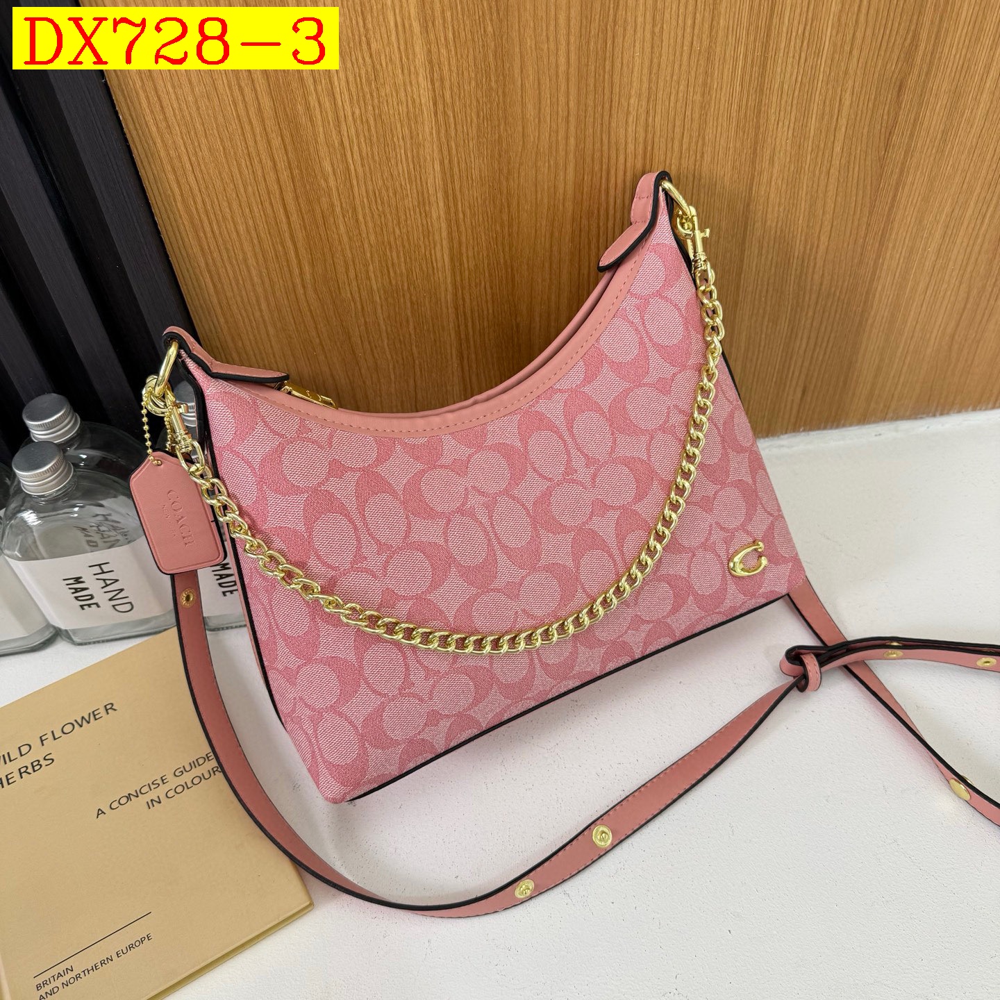 34$ coach 7706 tote pu size 27x22x10 cm 011590 DX728 gallery