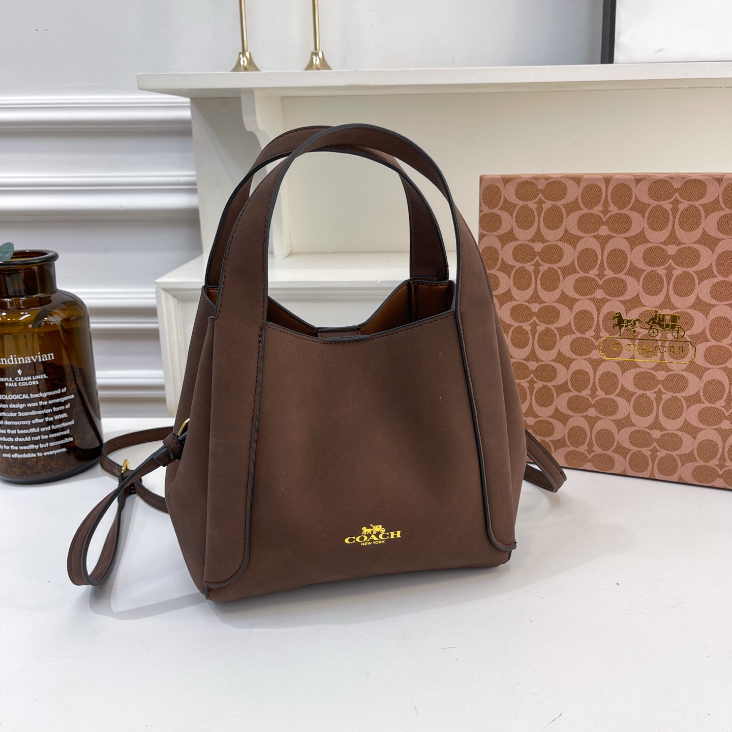 34$ dh COACH 5688 Shoulder bag size 22X19X13 cm 71428623345 BY2277 gallery