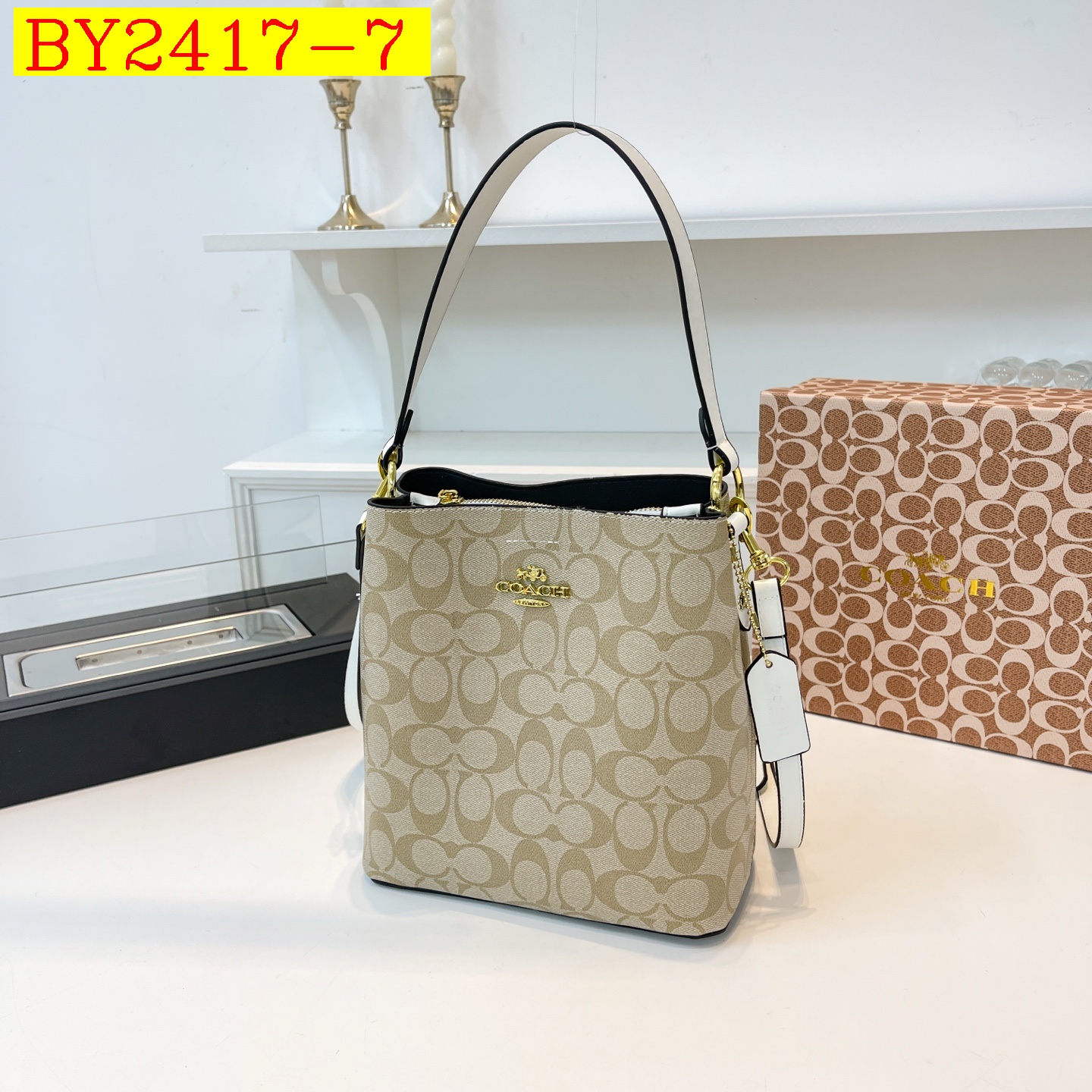 34$ dh COACH 582 Shoulder bag size 23X22X11 cm 91623423440 BY2417 gallery