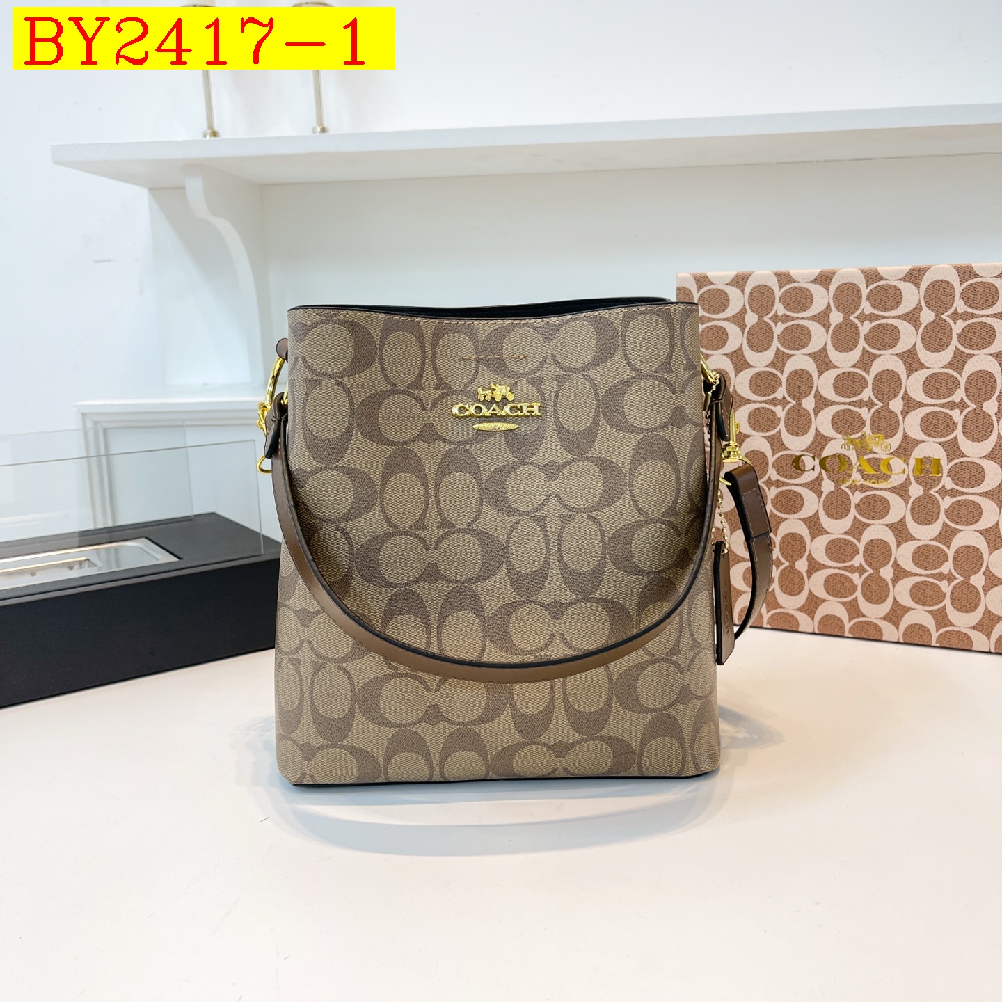34$ dh COACH 582 Shoulder bag size 23X22X11 cm 91623423440 BY2417 gallery