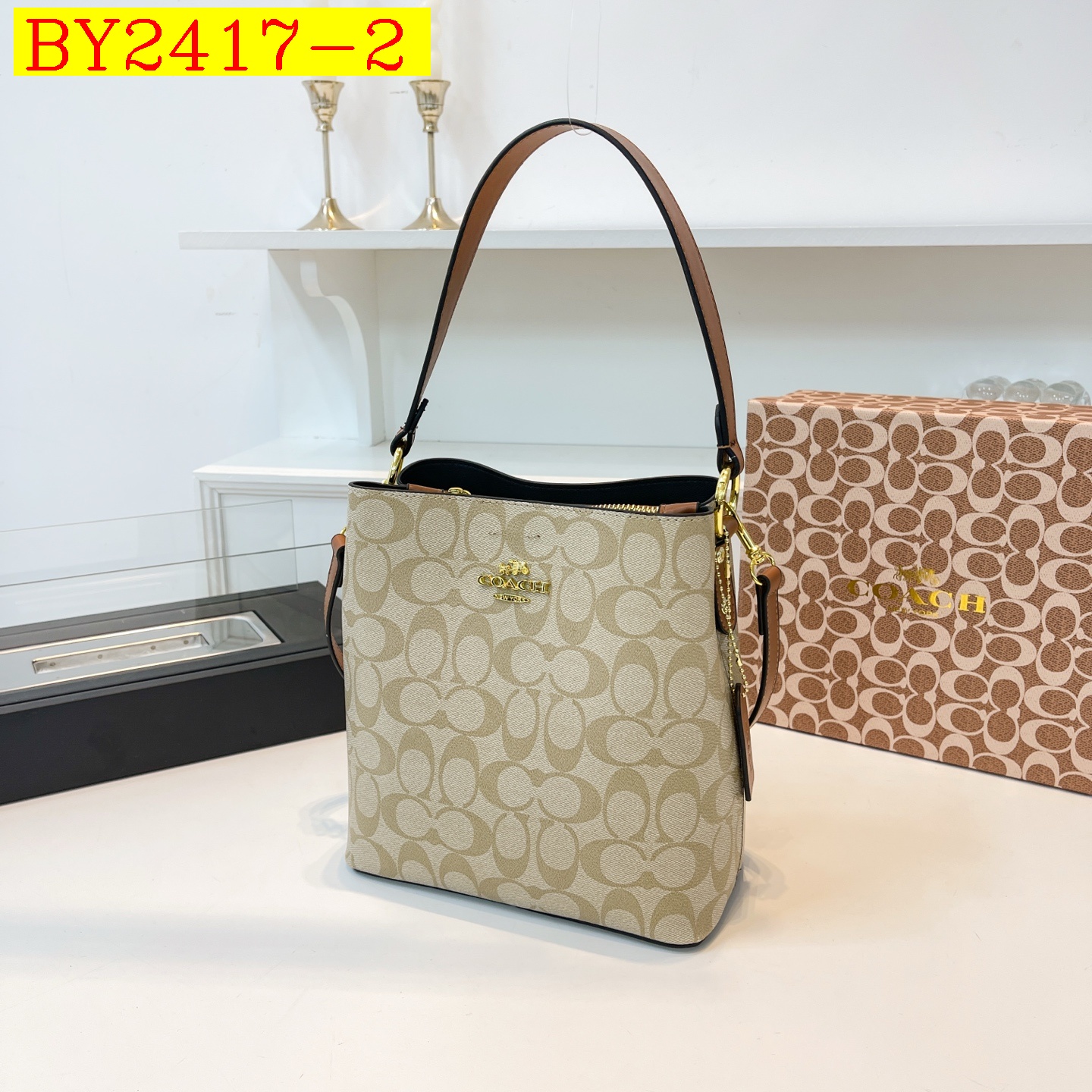 34$ dh COACH 582 Shoulder bag size 23X22X11 cm 91623423440 BY2417 gallery