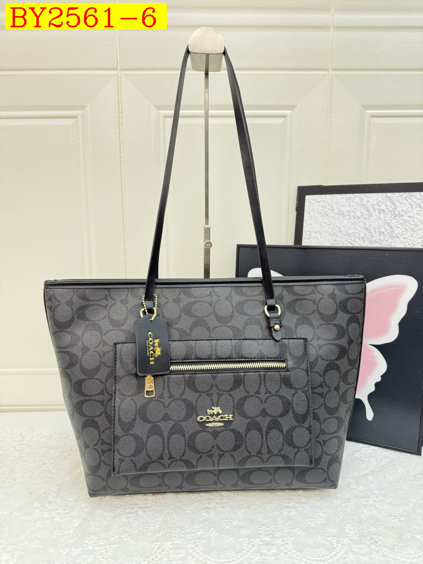 34$ dh COACH JYH6303 Tote bag size 42x26x15 cm 91605023440 BY2561 gallery