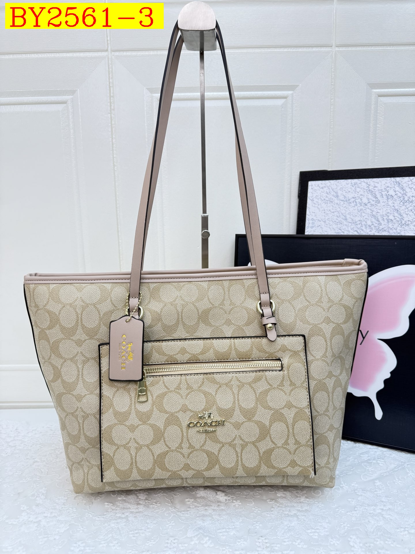 34$ dh COACH JYH6303 Tote bag size 42x26x15 cm 91605023440 BY2561 gallery