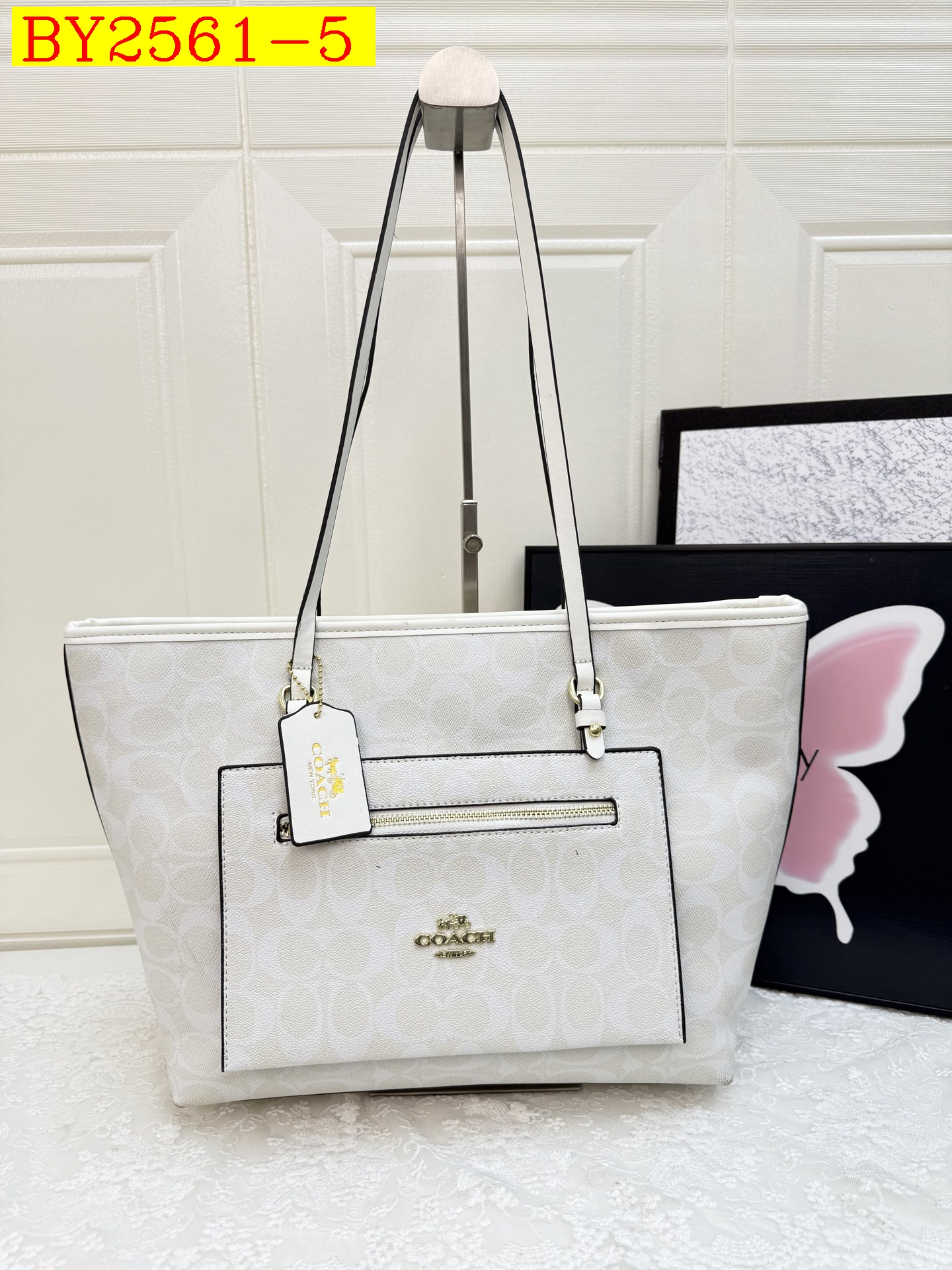 34$ dh COACH JYH6303 Tote bag size 42x26x15 cm 91605023440 BY2561 gallery