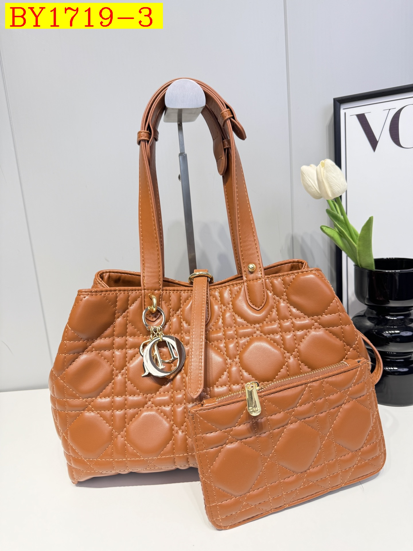 34$ dh DIOR 9202 Shoulder bag SIZE 30X20X14 CM 71815423346 BY1719 gallery