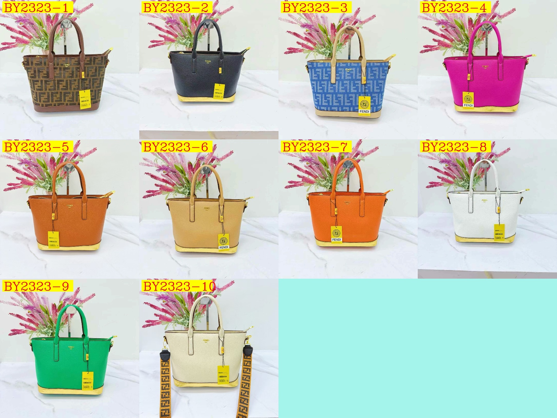 34$ dh FENDI 92025 Tote bag size 36X22X14 cm 61513823441 BY2323 gallery