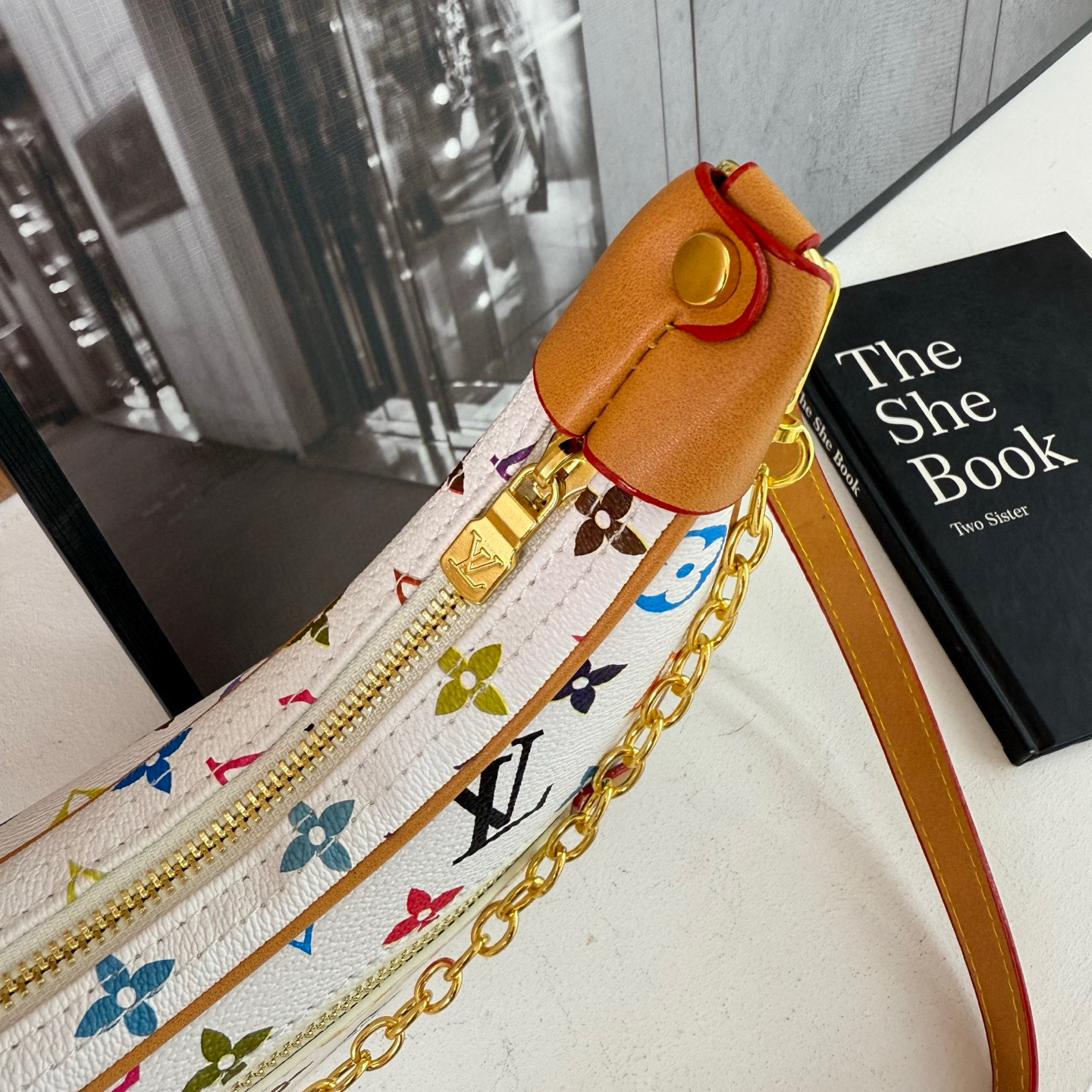 34$ dh LV 1925-1 Shoulder bag pu size 25x21x6 cm 91653023441 DX686 gallery