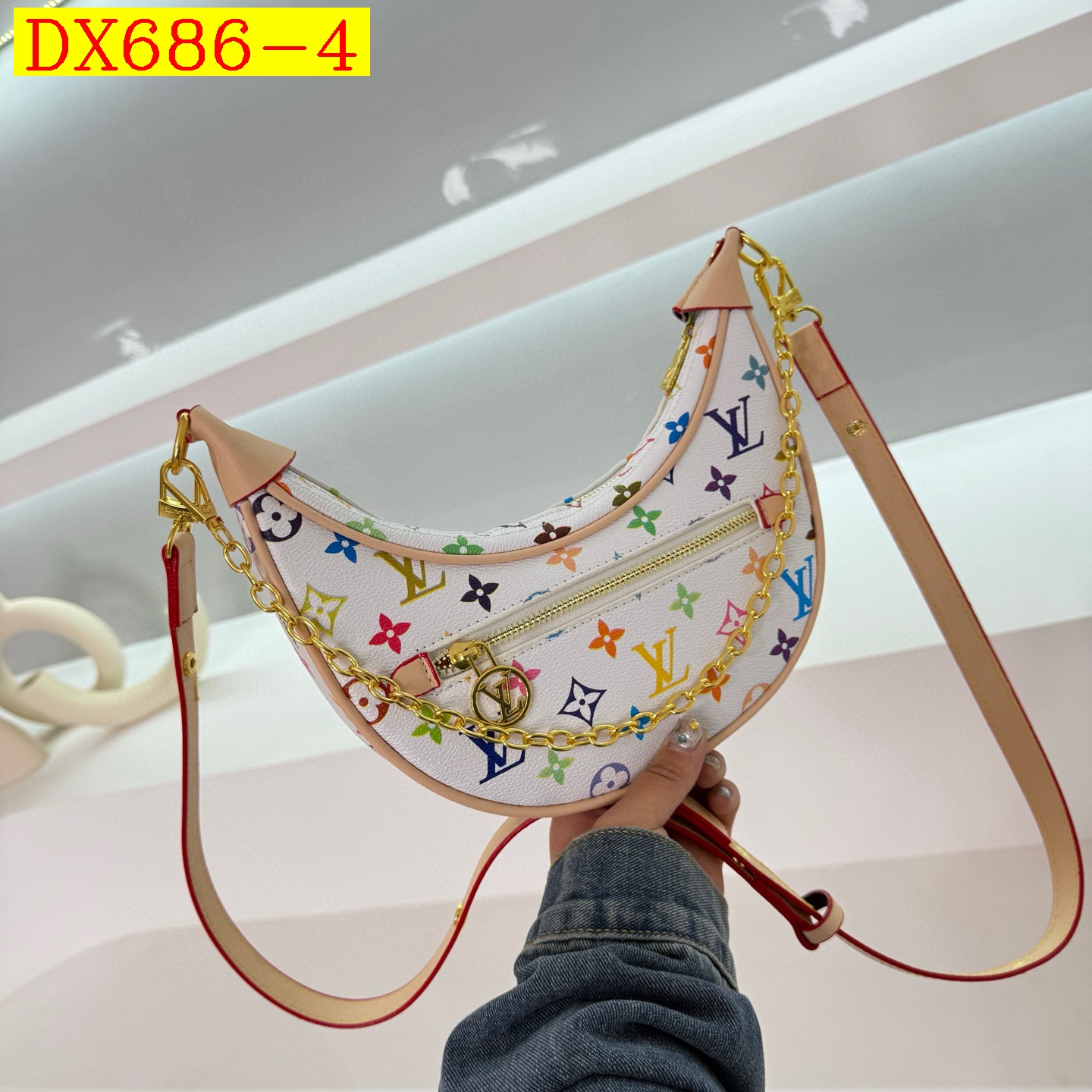 34$ dh LV 1925-1 Shoulder bag pu size 25x21x6 cm 91653023441 DX686 gallery