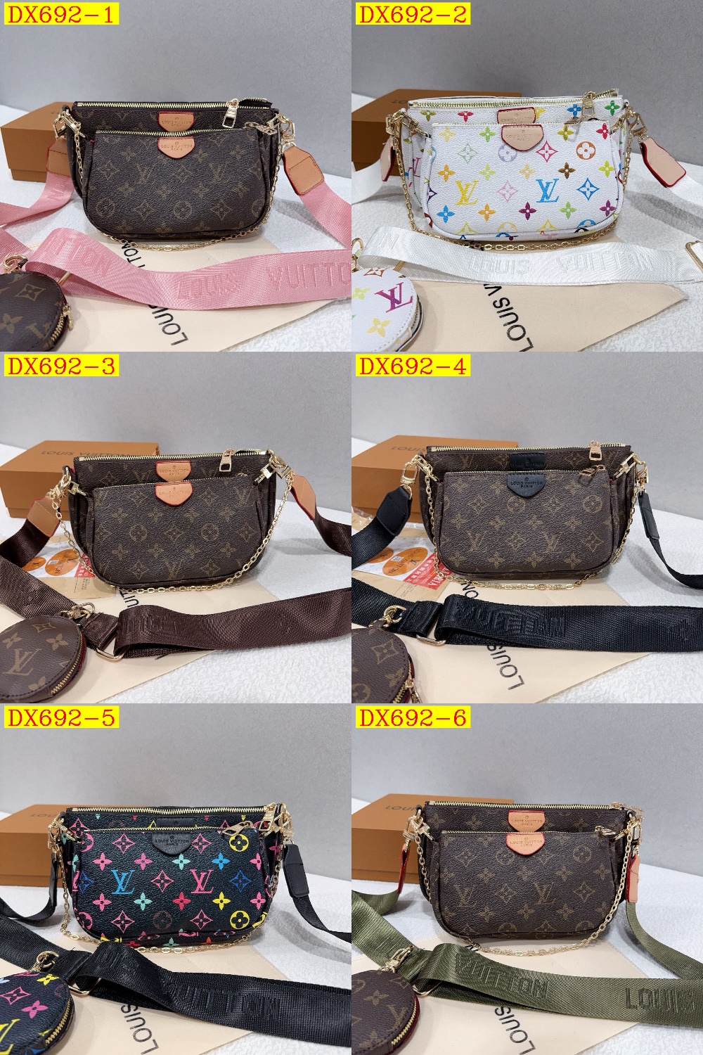 34$ dh LV 506 Shoulder bag size 24X12X5 cm 51243023440 DX692 gallery