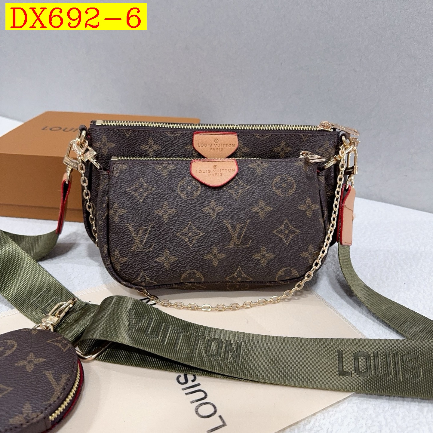 34$ dh LV 506 Shoulder bag size 24X12X5 cm 51243023440 DX692 gallery