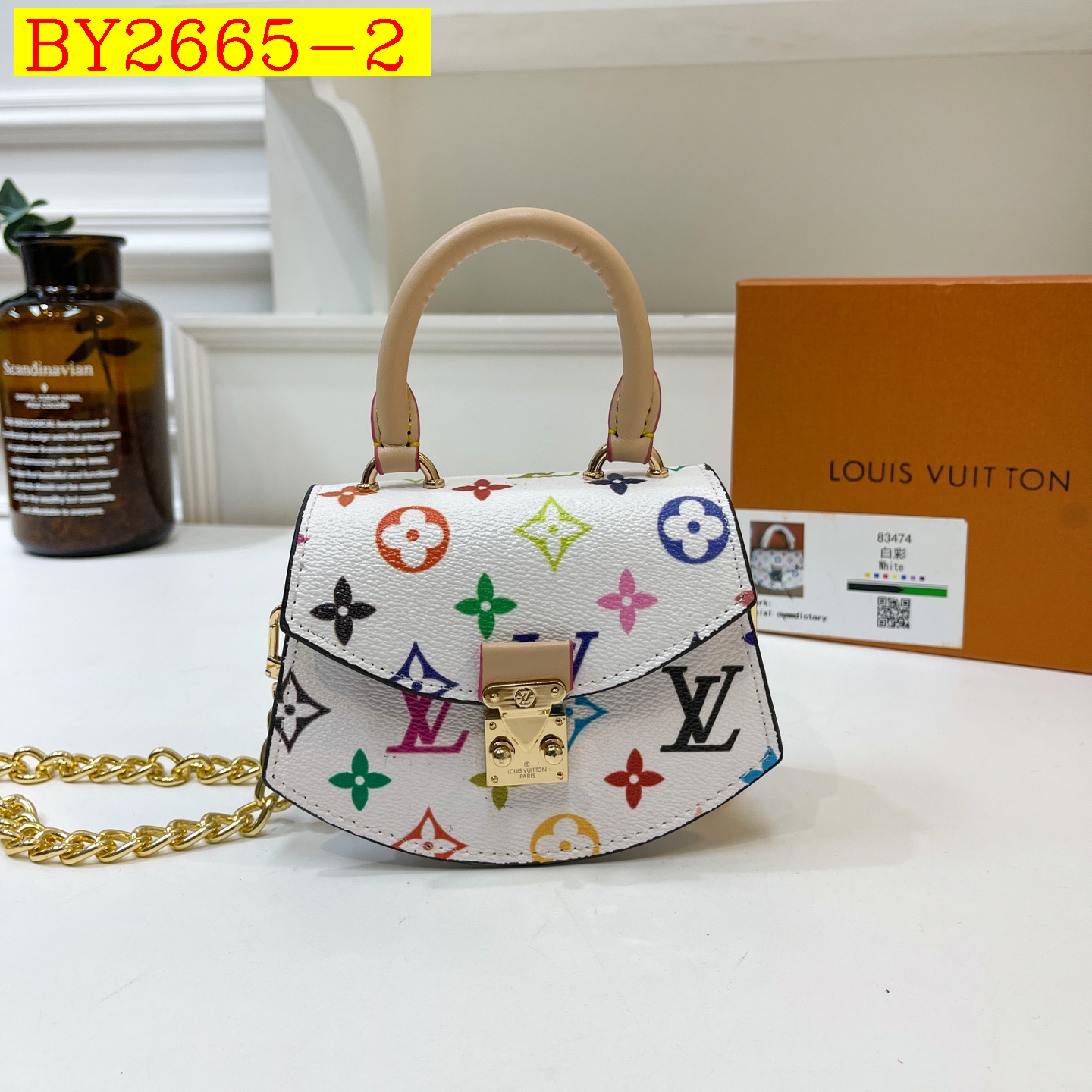 34$ dh LV 83474 Shoulder bag size 15X11X7 cm 91532623347 BY2665 gallery