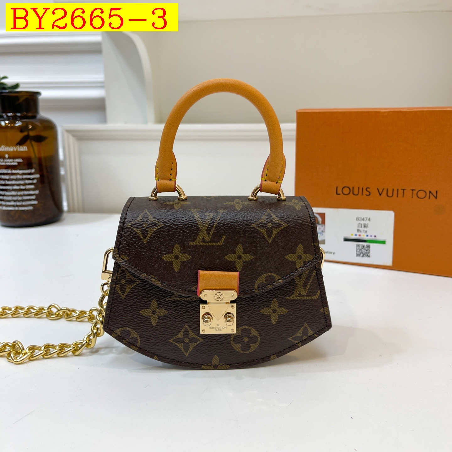 34$ dh LV 83474 Shoulder bag size 15X11X7 cm 91532623347 BY2665 gallery