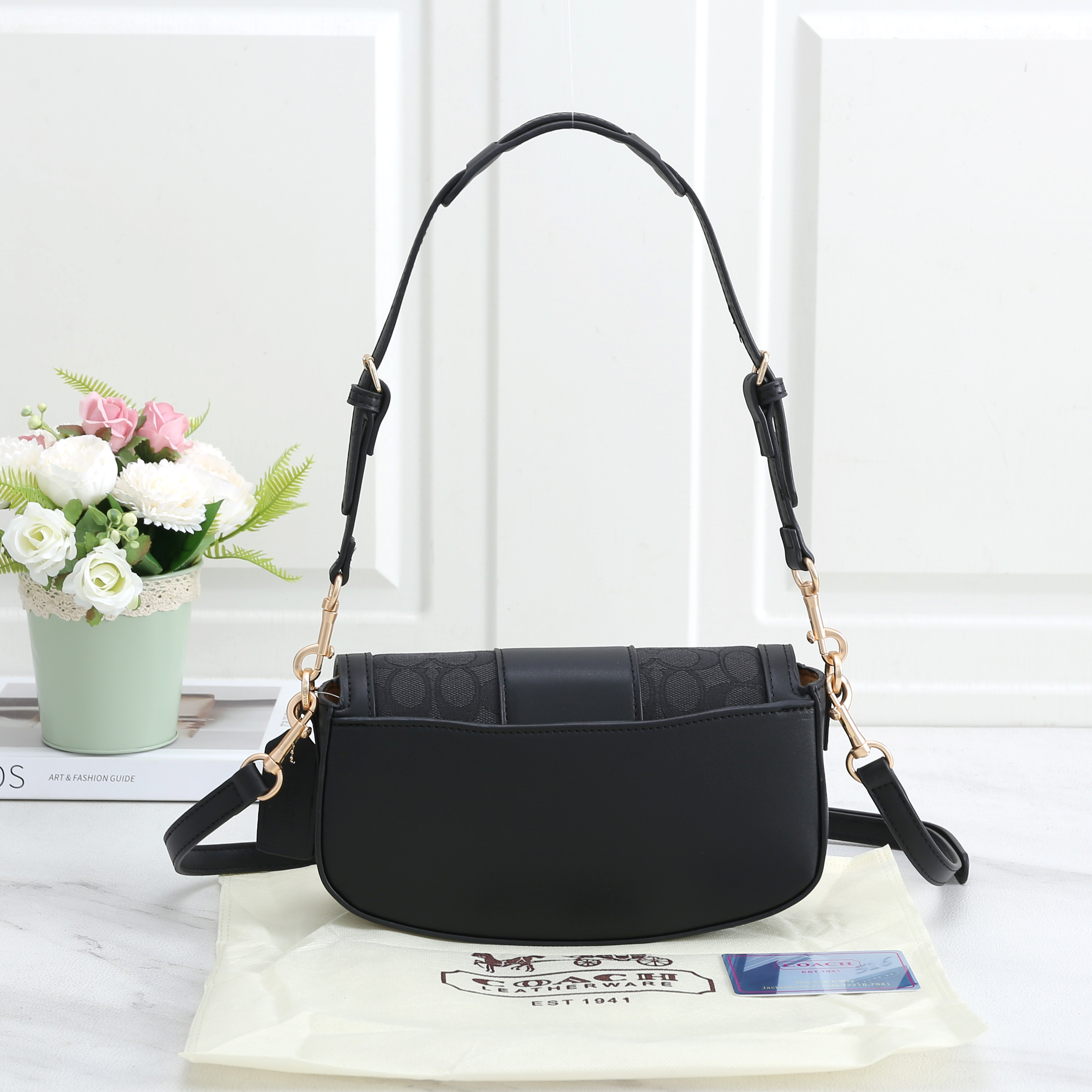 35$ COACH 2407-1 Shoulder bag size 25x14x6 cm 616610 BR1798 gallery
