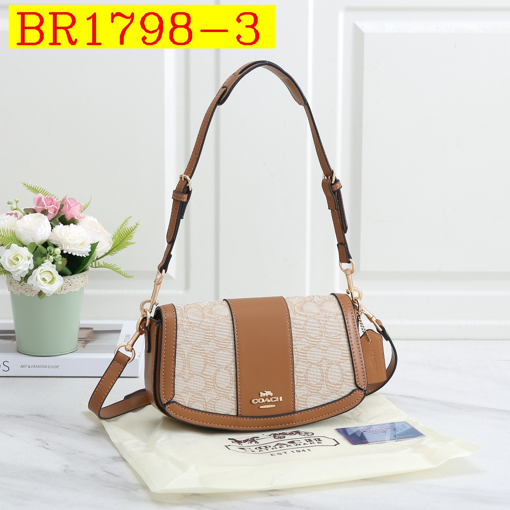 35$ COACH 2407-1 Shoulder bag size 25x14x6 cm 616610 BR1798 gallery