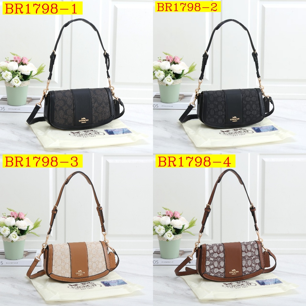 35$ COACH 2407-1 Shoulder bag size 25x14x6 cm 616610 BR1798 gallery