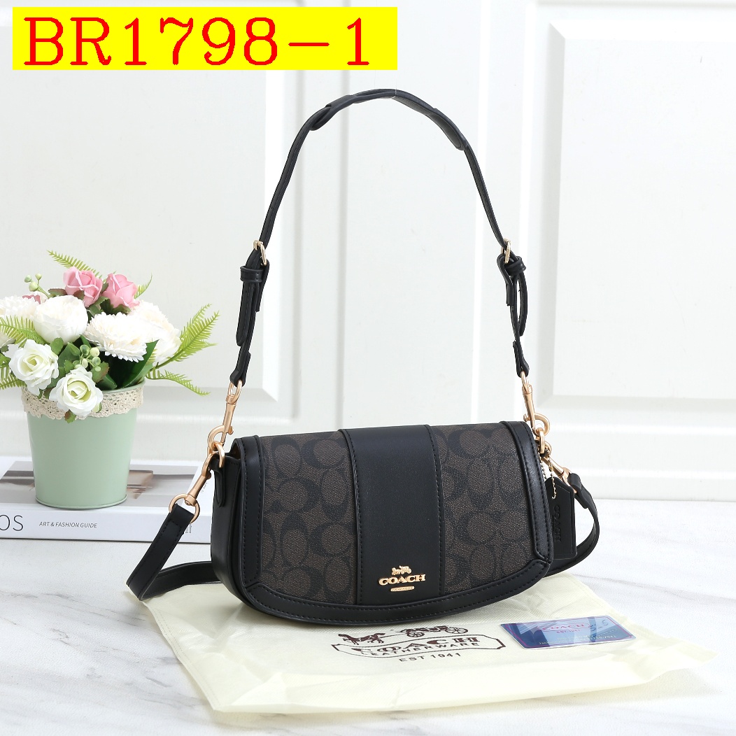 35$ COACH 2407-1 Shoulder bag size 25x14x6 cm 616610 BR1798 gallery