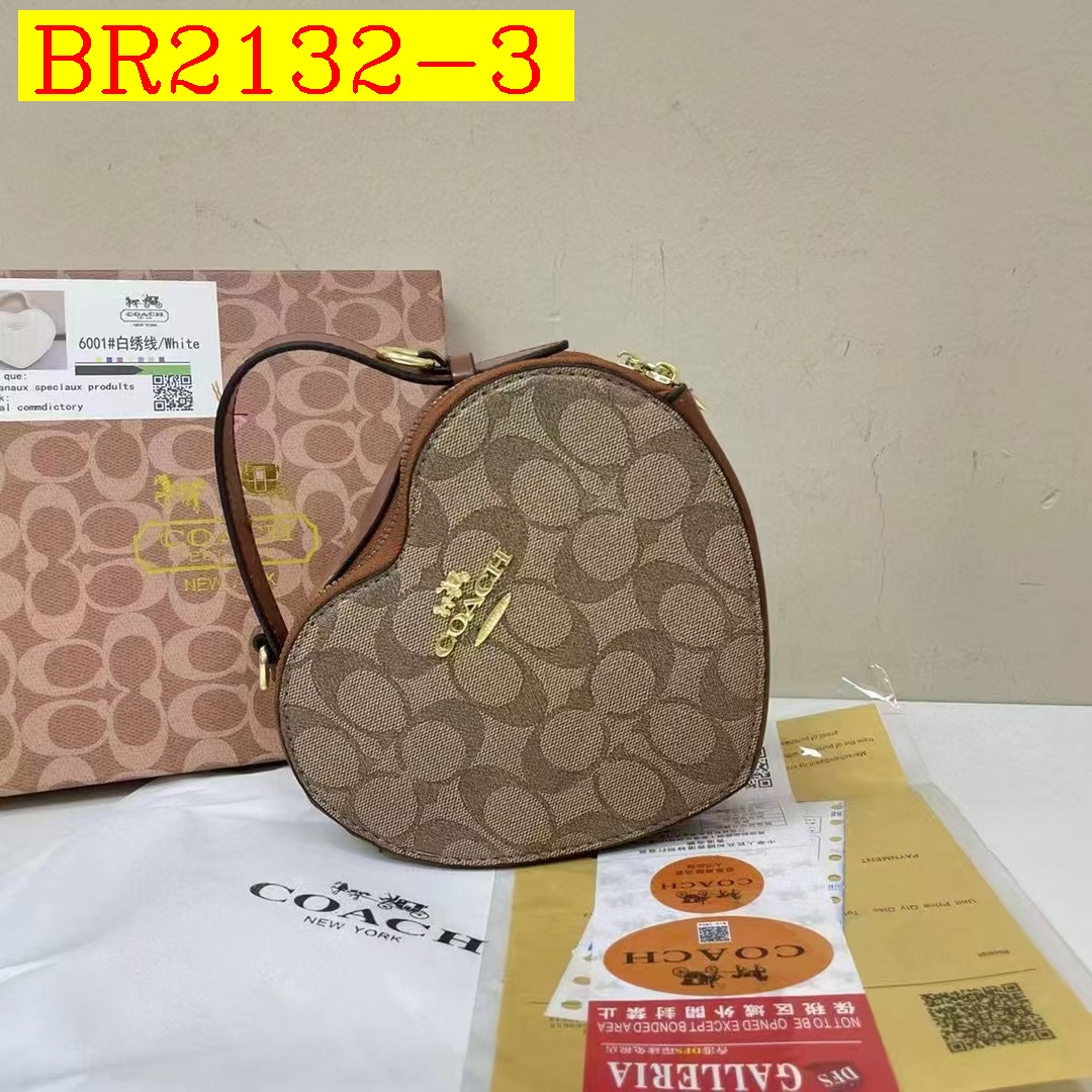 35$ COACH 6001 Shoulder bag size 19X7X16 cm 015550 BR2132 gallery