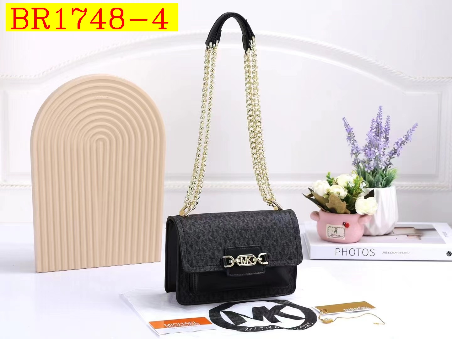 35$ MK 22301 Shoulder bag size 20x6x13 cm 817560 BR1748 gallery
