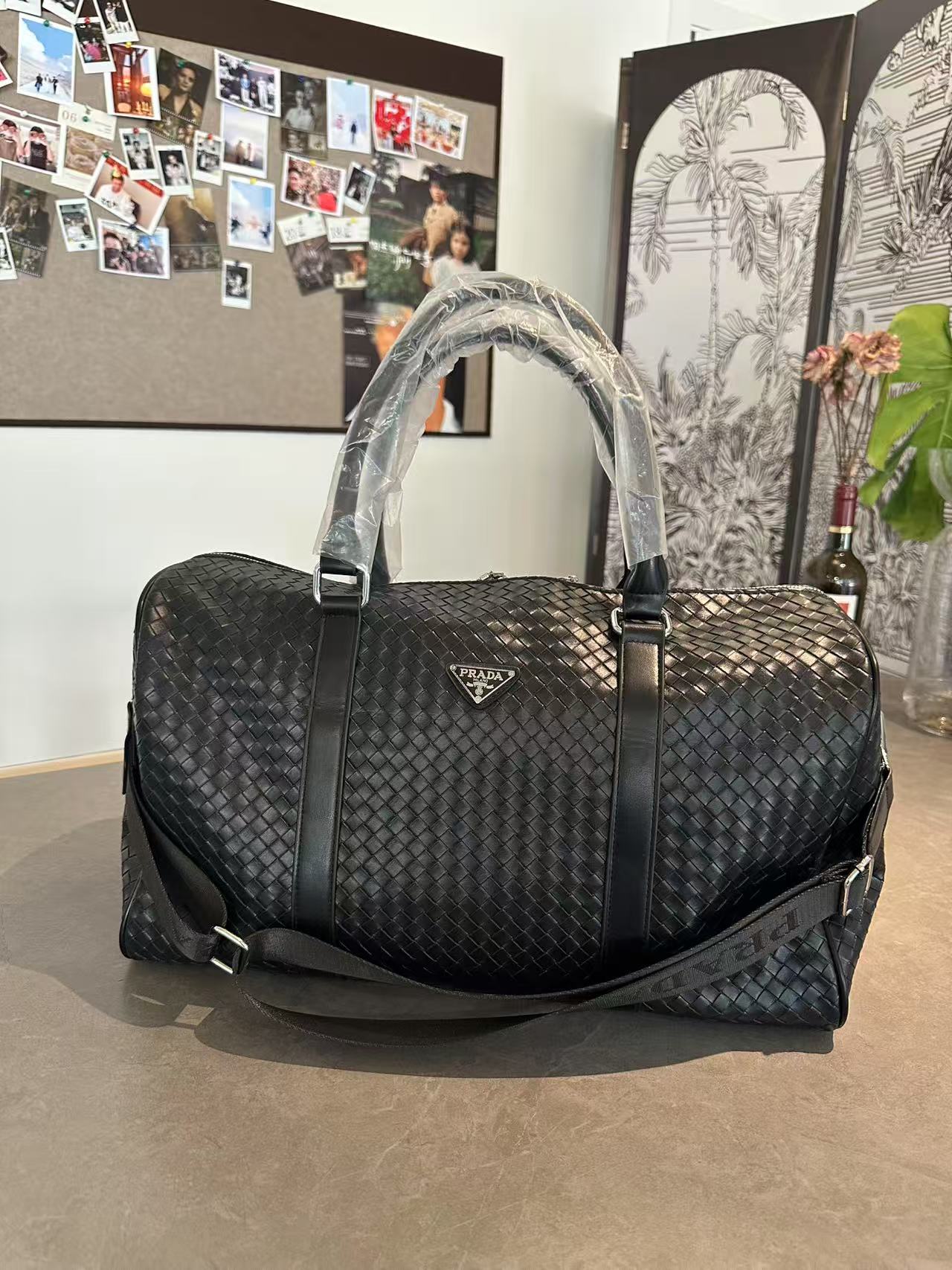 35$ PRADA 8313 Travelling bag size 44x37x17 cm 817232 BY2969 gallery