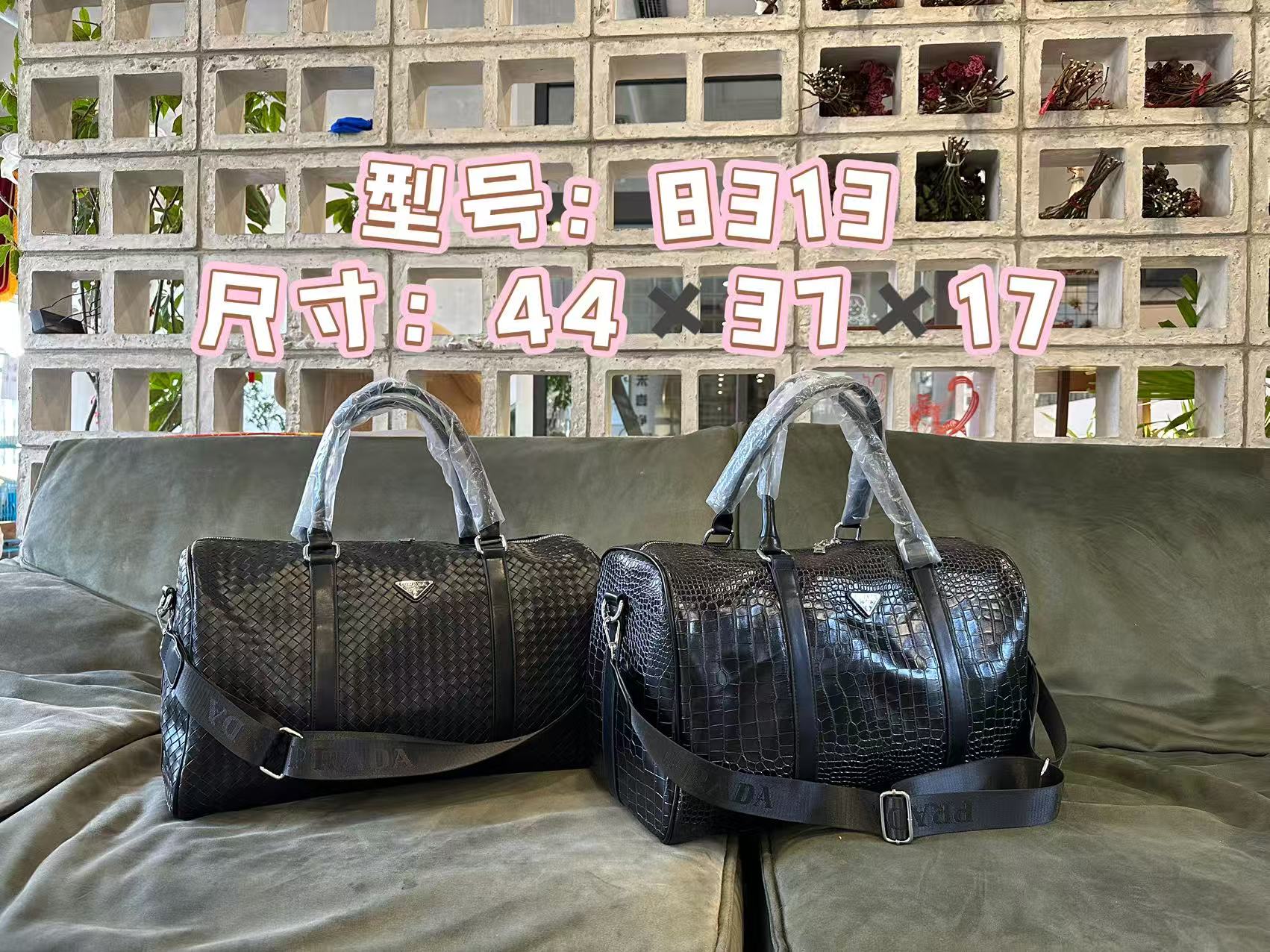 35$ PRADA 8313 Travelling bag size 44x37x17 cm 817232 BY2969 gallery