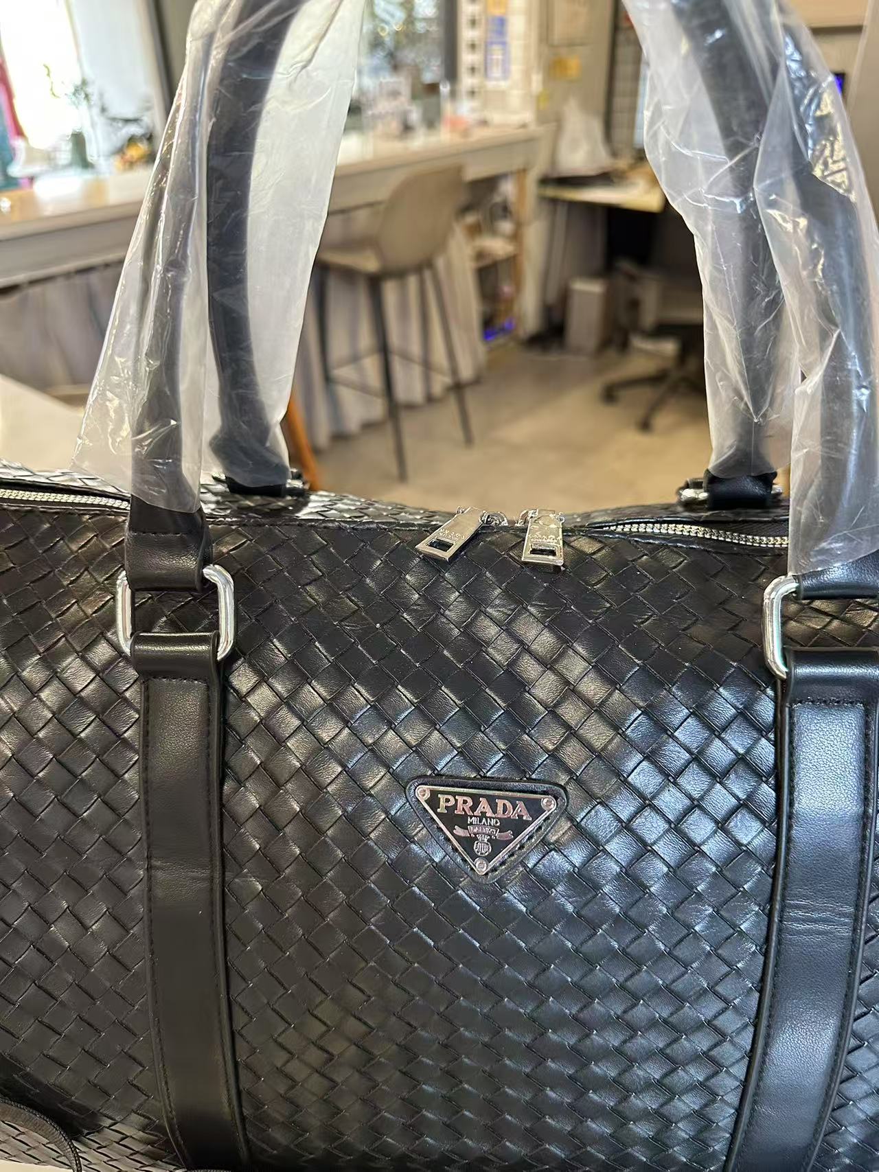 35$ PRADA 8313 Travelling bag size 44x37x17 cm 817232 BY2969 gallery