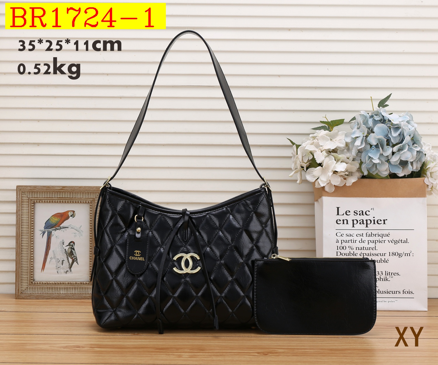35$ YSL 1833 Shoulder bag size 35x25x11 cm 017550 BR1724 gallery