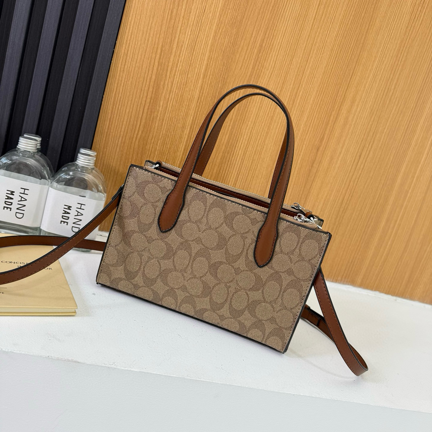 35$ coach 98018 tote pu size 25X16X9 cm 019588 DX740 gallery