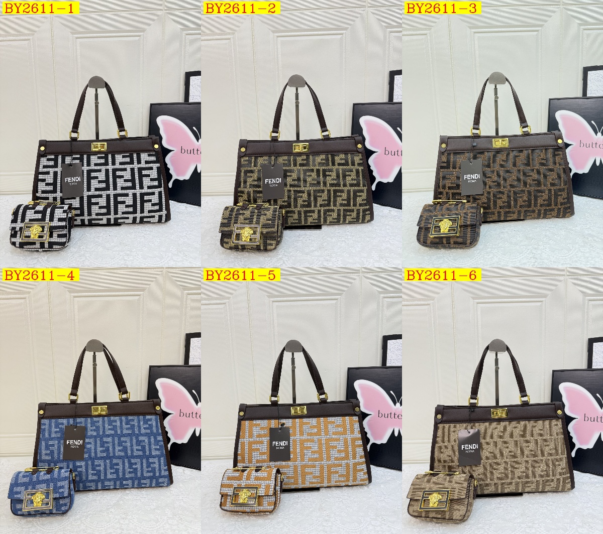 35$ dh FENDI 6025 Tote bag size 36X24X11 cm 61528023452 BY2611 gallery