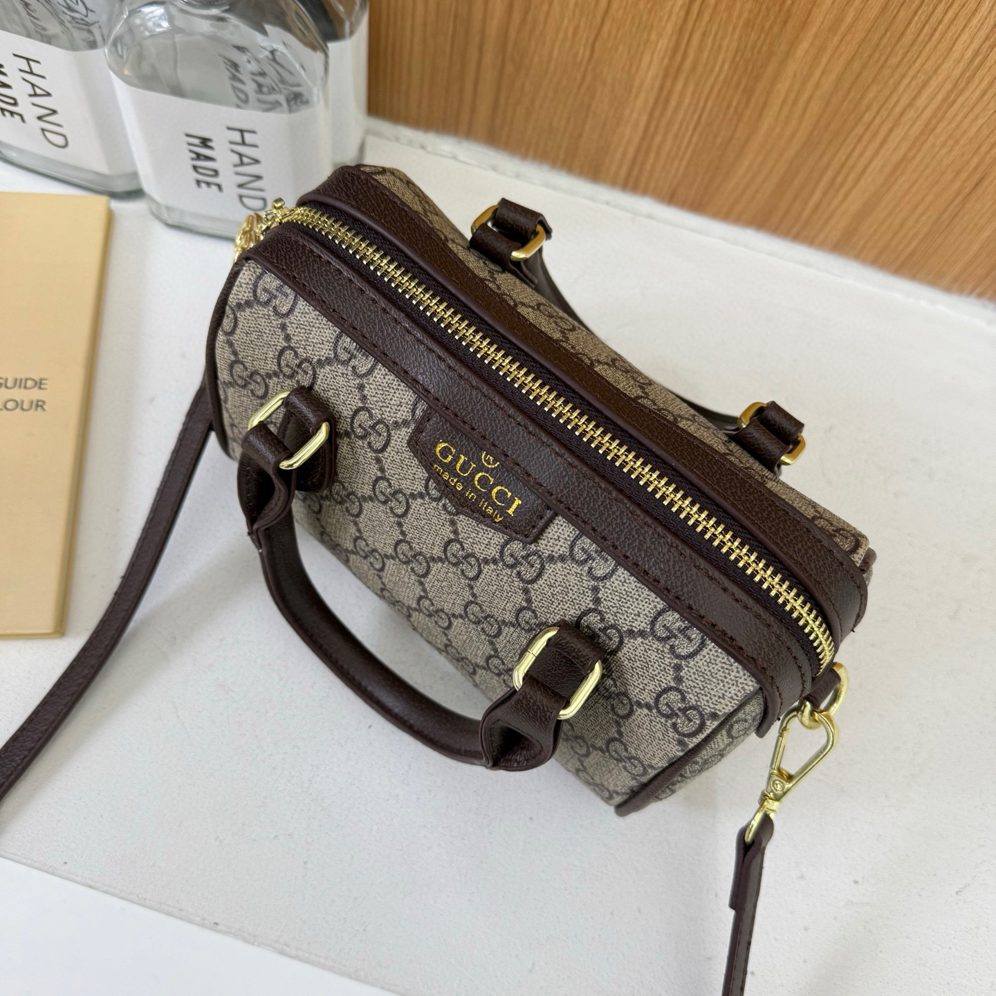 35$ dh GUCCI 2507 Shoulder bag size 18x12x10 cm 91548623454 DX664 gallery