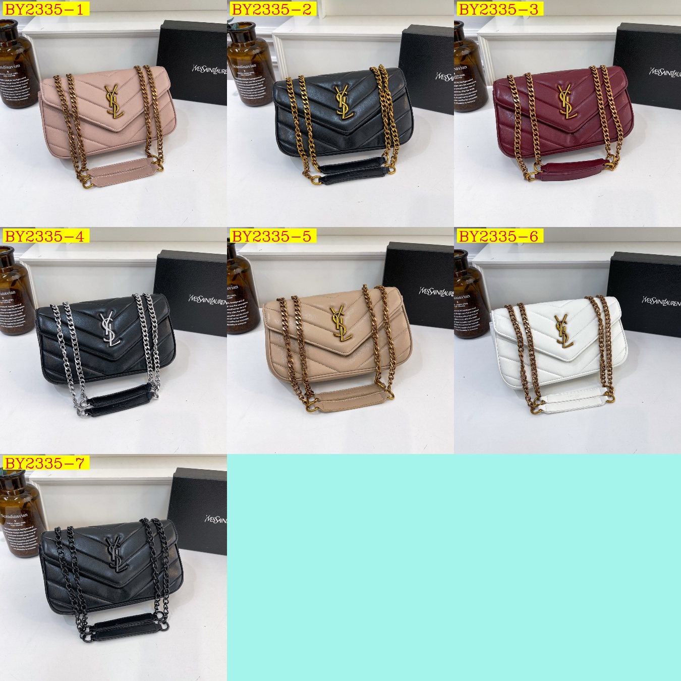 35$ dh YSL 801437 Shoulder bag size 25X15X7 cm 91856223458 BY2335 gallery