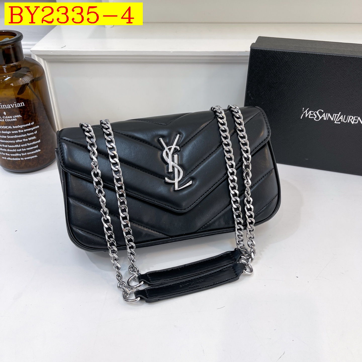 35$ dh YSL 801437 Shoulder bag size 25X15X7 cm 91856223458 BY2335 gallery