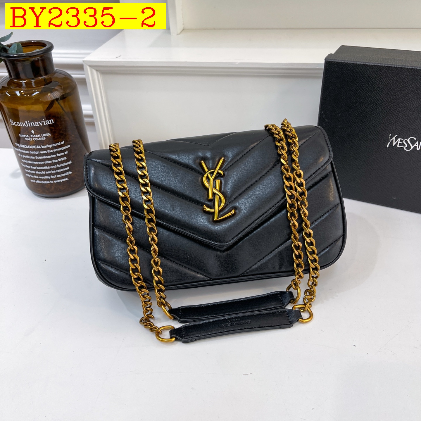 35$ dh YSL 801437 Shoulder bag size 25X15X7 cm 91856223458 BY2335 gallery