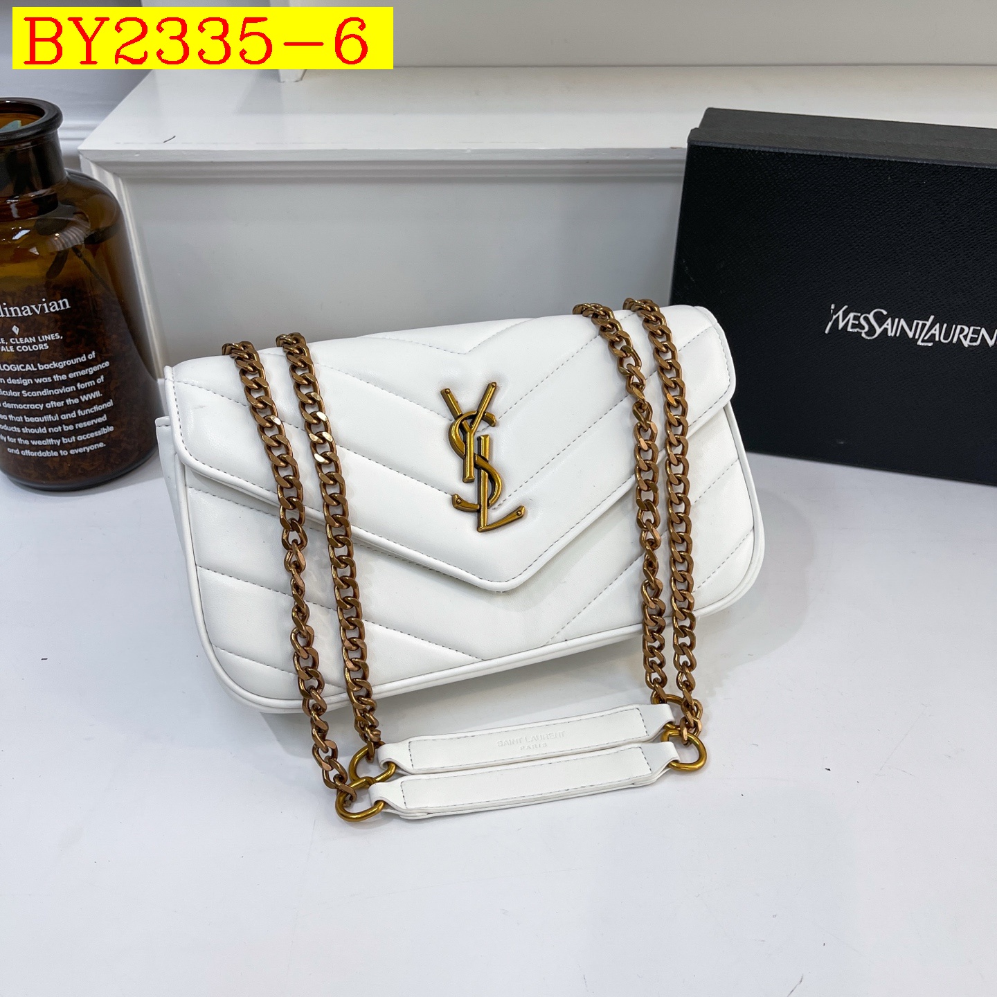 35$ dh YSL 801437 Shoulder bag size 25X15X7 cm 91856223458 BY2335 gallery