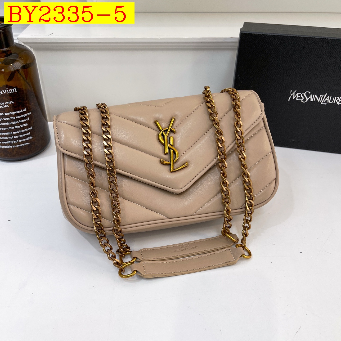 35$ dh YSL 801437 Shoulder bag size 25X15X7 cm 91856223458 BY2335 gallery
