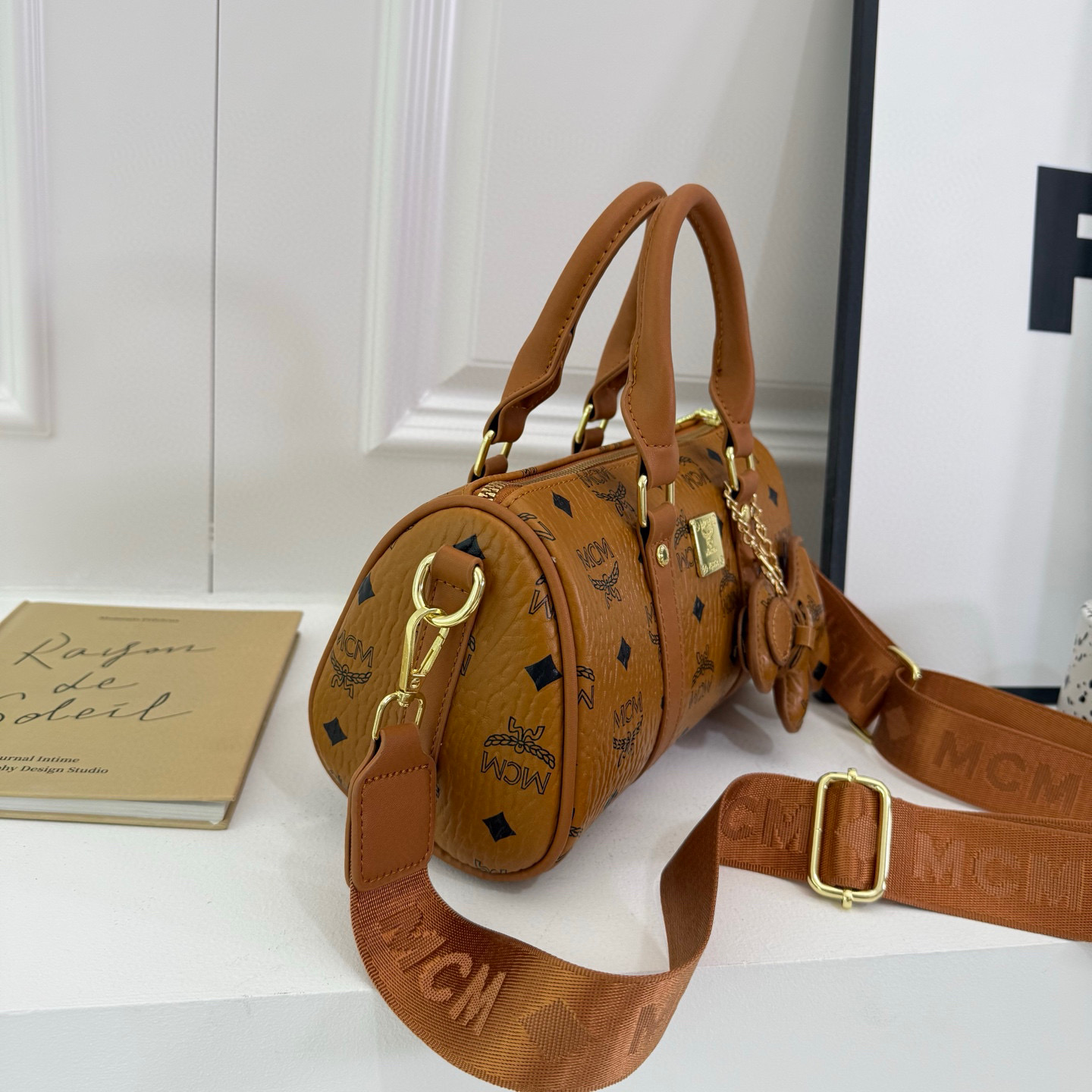 35$ mcm 5899 pu Shoulder bag size 24x13x11 cm 310586 DX738 gallery