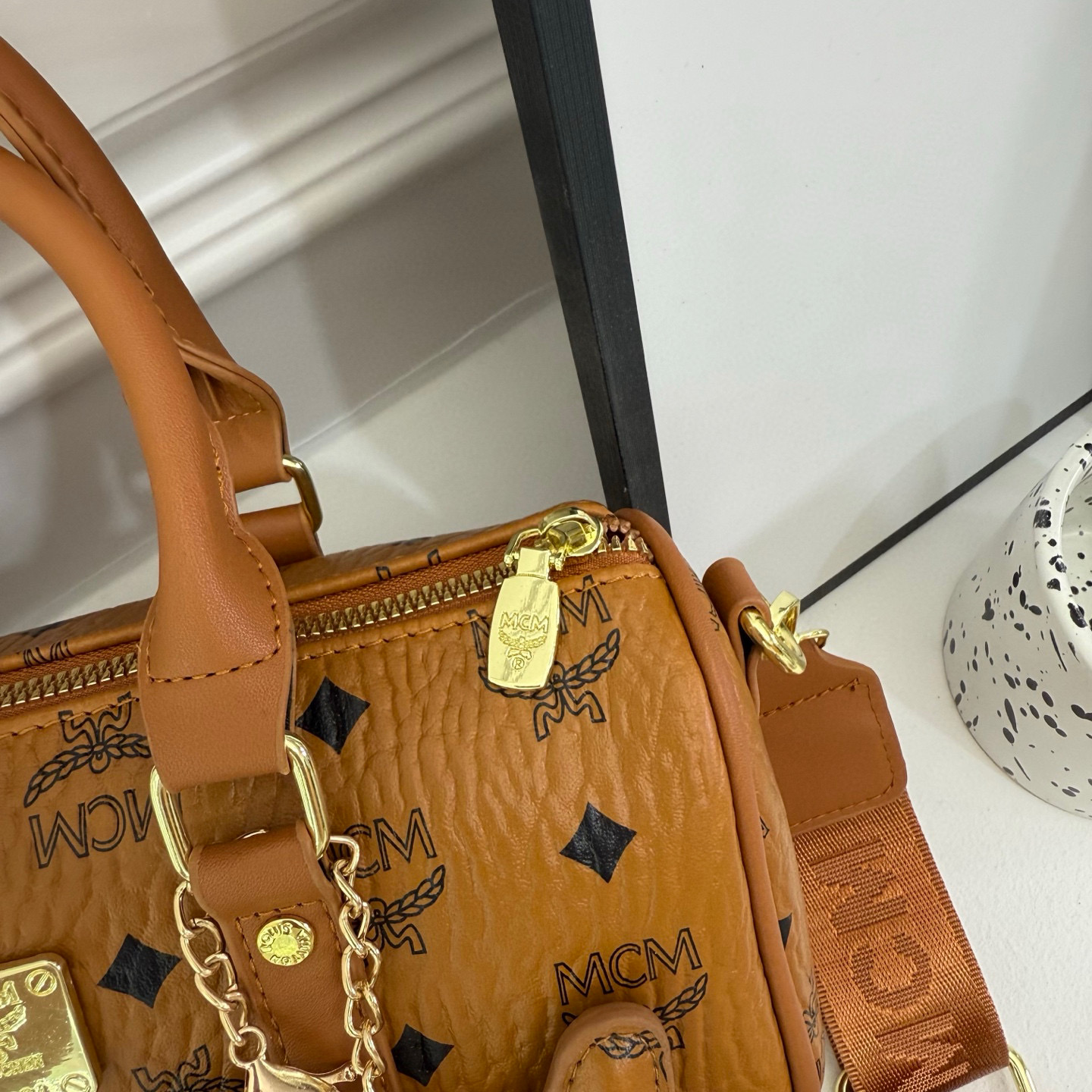35$ mcm 5899 pu Shoulder bag size 24x13x11 cm 310586 DX738 gallery