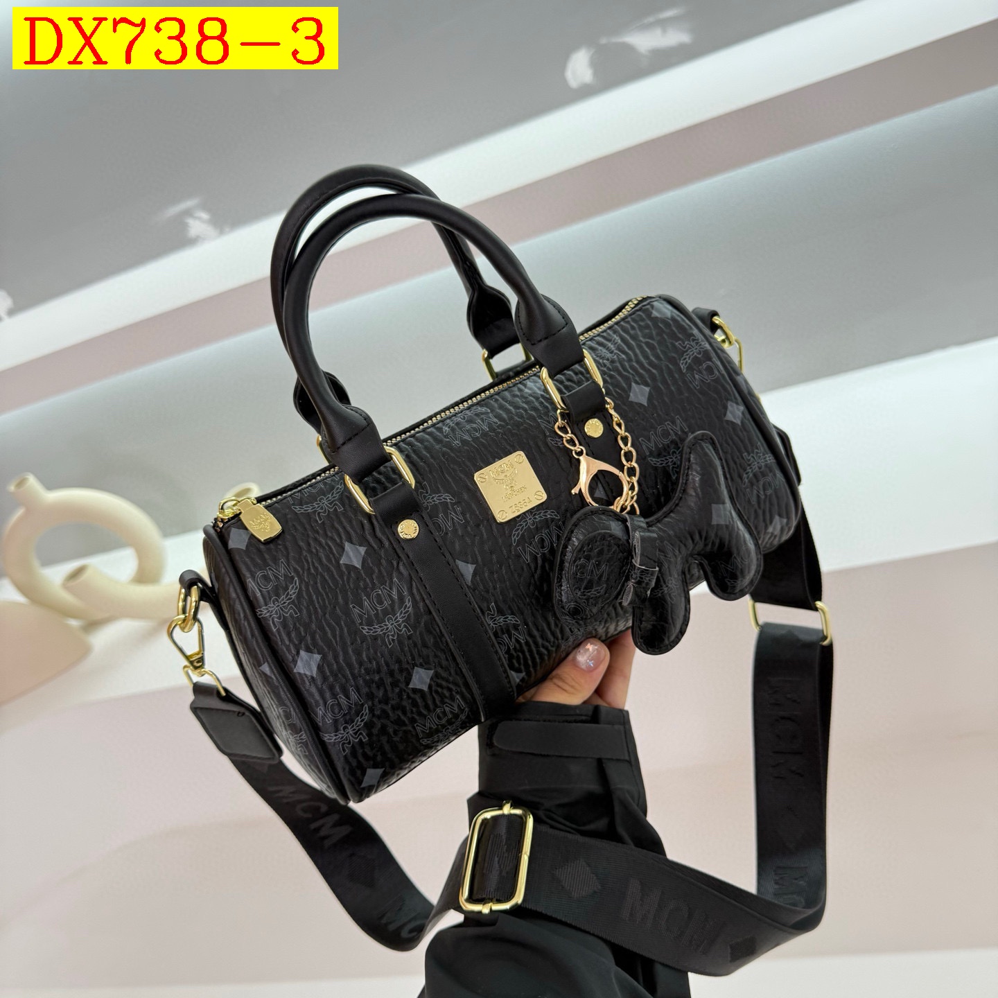 35$ mcm 5899 pu Shoulder bag size 24x13x11 cm 310586 DX738 gallery