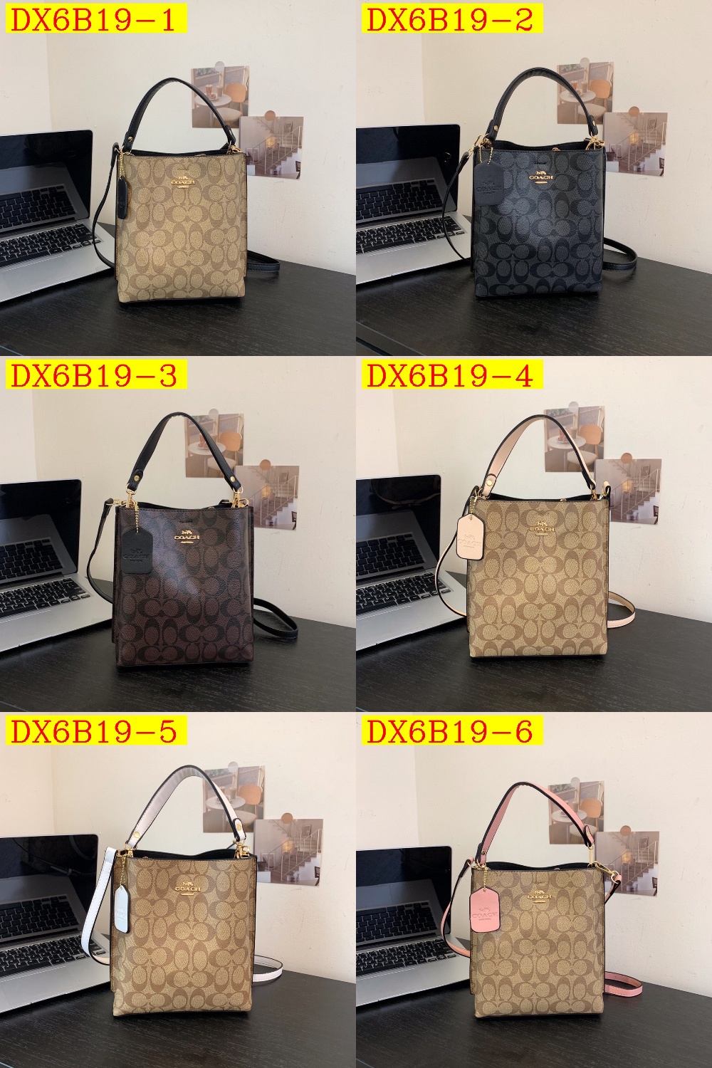 35$ new_dh COACH SIZE 22X20X8 CM 91855623332 DX6B19 gallery