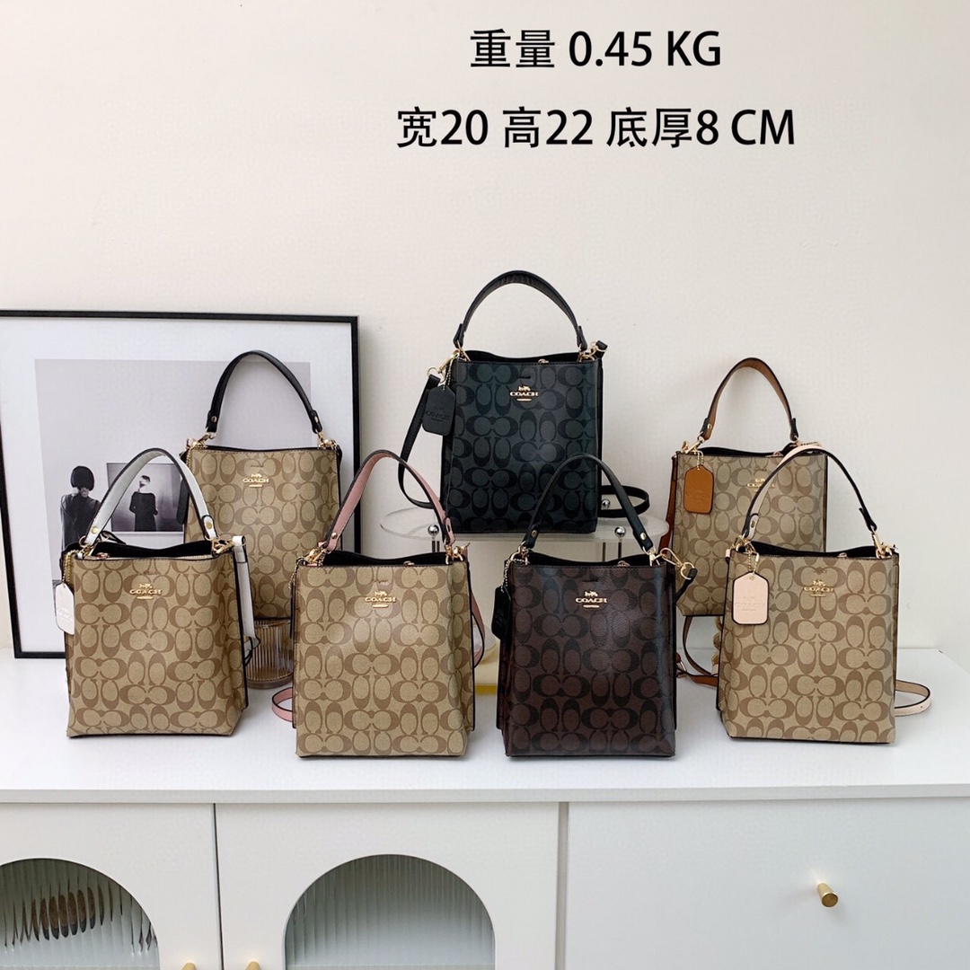 35$ new_dh COACH SIZE 22X20X8 CM 91855623332 DX6B19 gallery