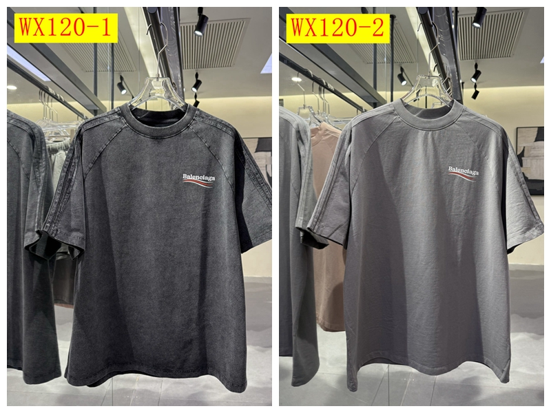 36$ Balenciaga 25SS Short-sleeve size S-2XL 516726 WX120 gallery