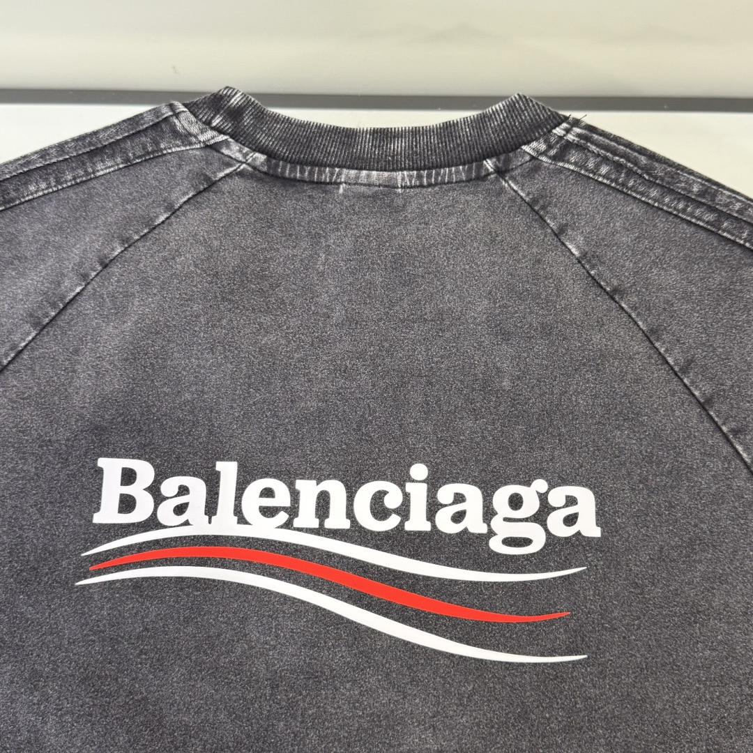36$ Balenciaga 25SS Short-sleeve size S-2XL 516726 WX120 gallery
