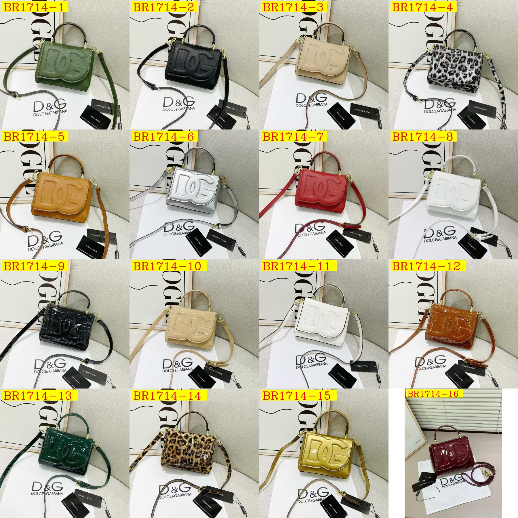 36$ DG 9042 Shoulder bag size 19X7X14 cm 516750 BR1714 gallery