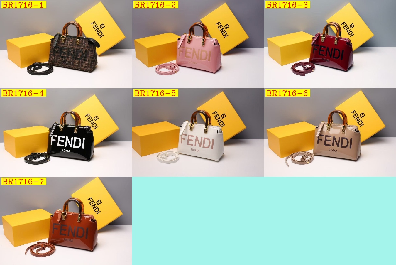 36$ FENDI 3646 Shoulder bag size 22X10X15 cm 814650 BR1716 gallery