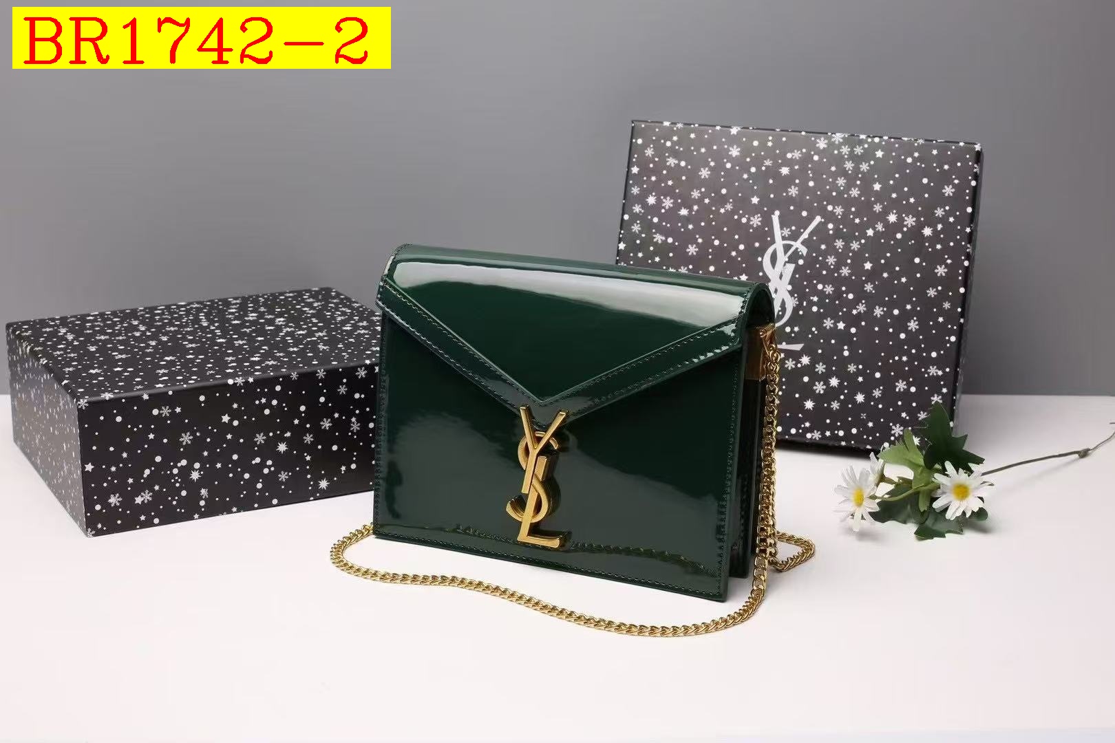 36$ YSL 1818 Shoulder bag size 20x16X7 cm 613760 BR1742 gallery