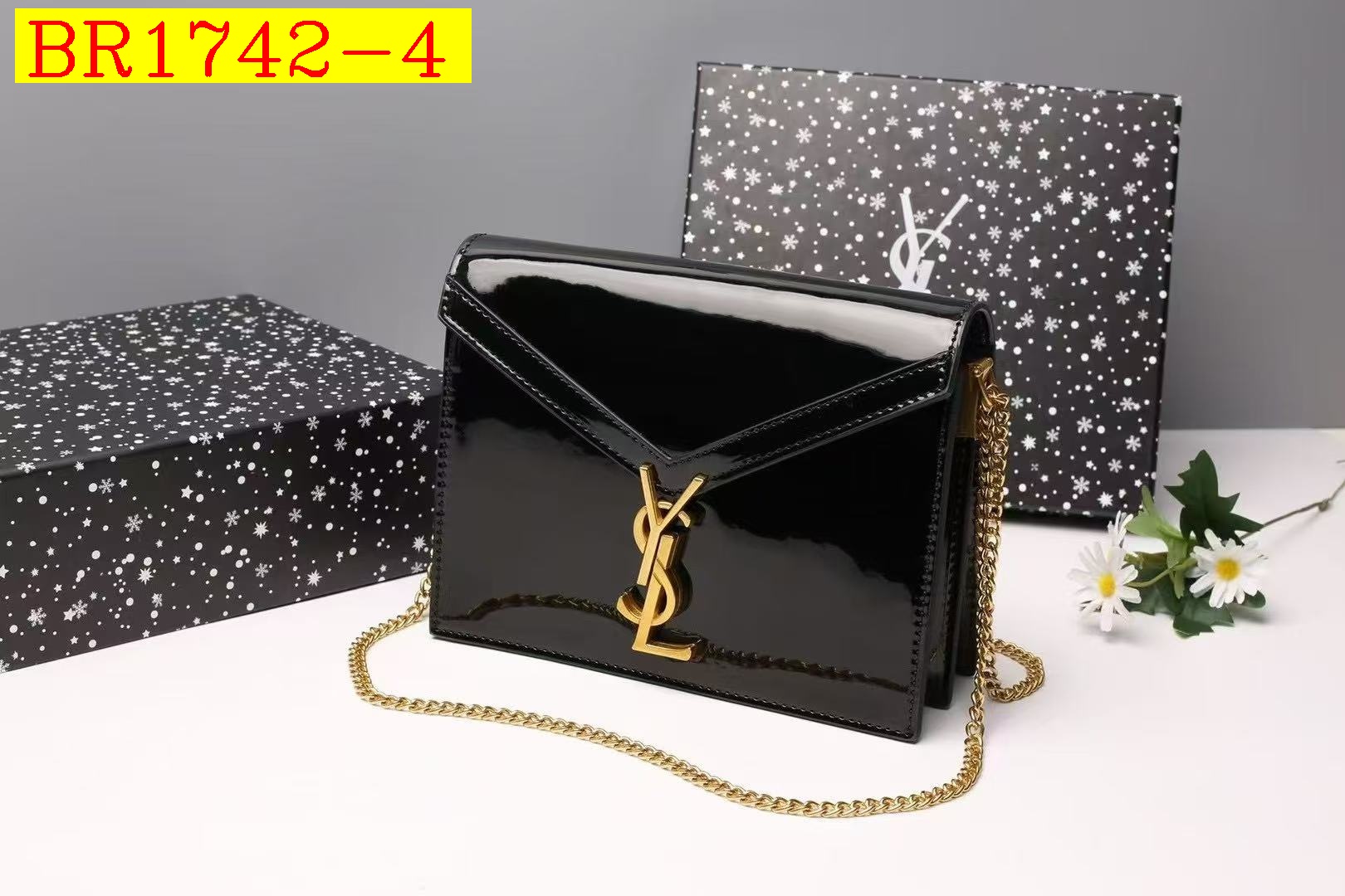 36$ YSL 1818 Shoulder bag size 20x16X7 cm 613760 BR1742 gallery
