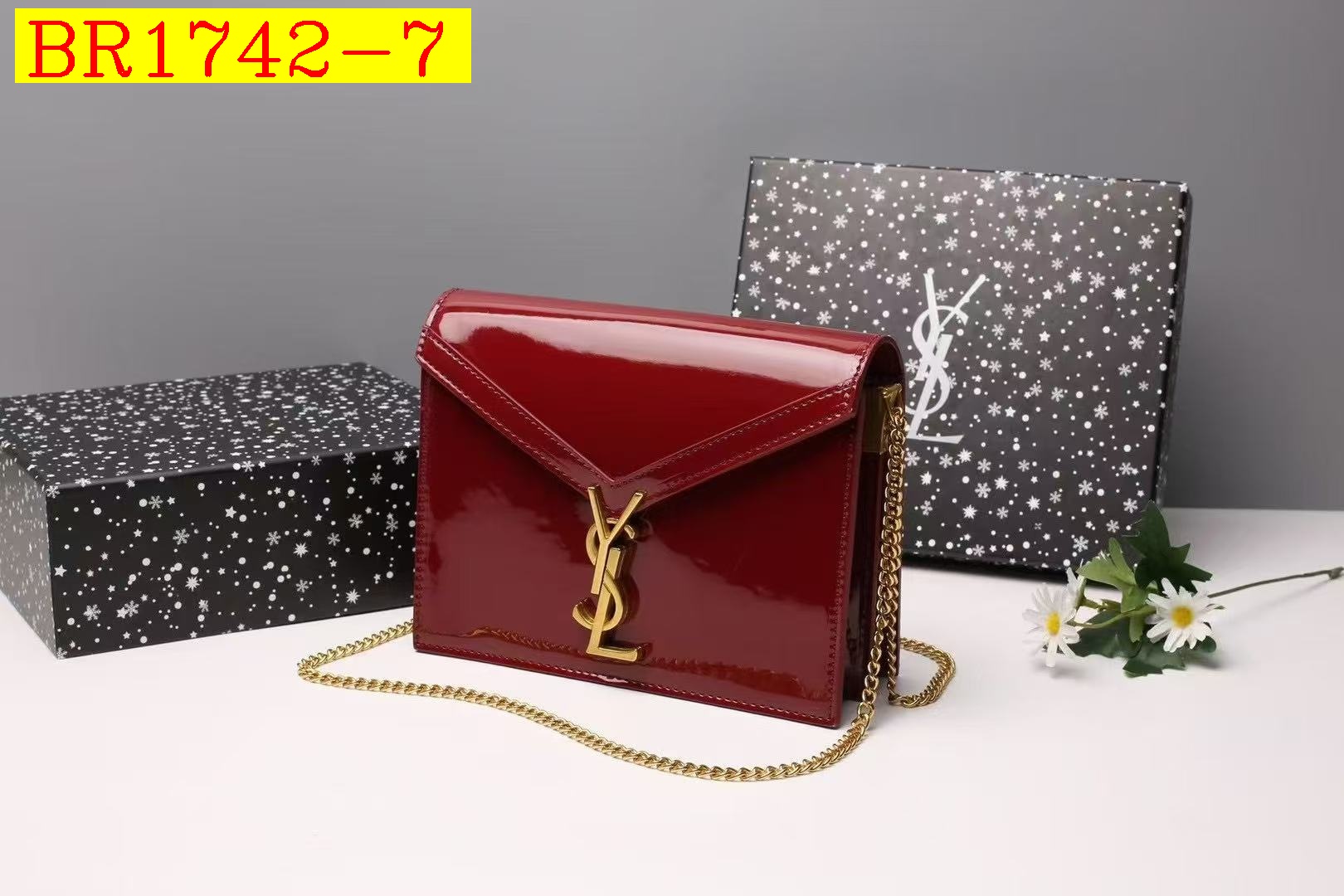 36$ YSL 1818 Shoulder bag size 20x16X7 cm 613760 BR1742 gallery