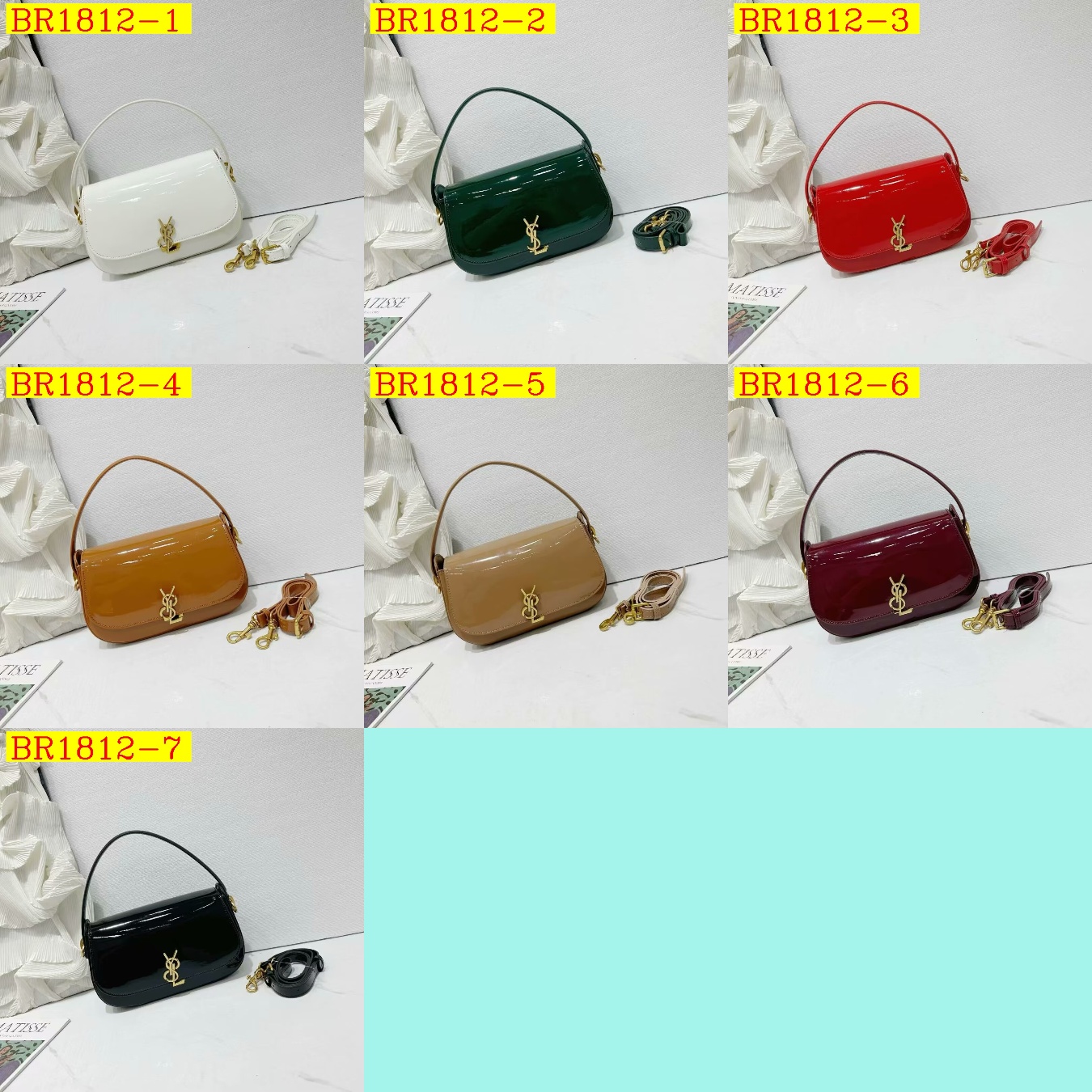 36$ YSL 2502 Shoulder bag 118730 BR1812 gallery