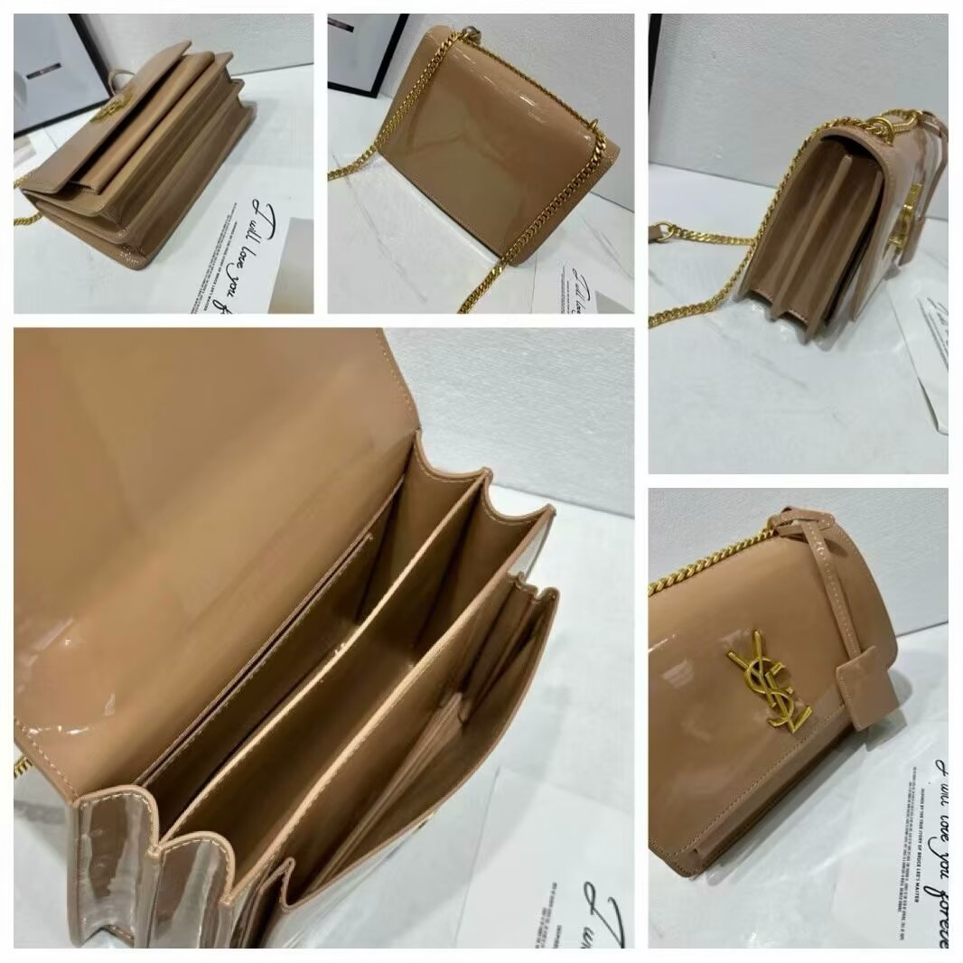 36$ YSL 2504 Shoulder bag size 22X7X16 cm 418740 BR2006 gallery
